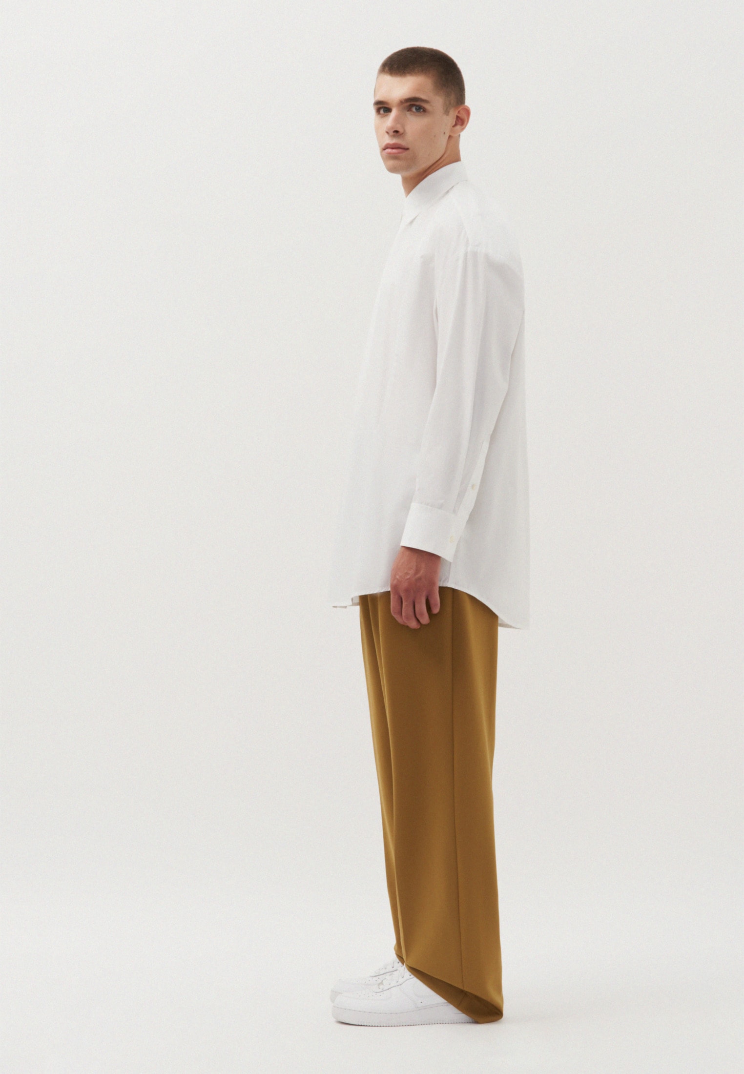 studio seidensticker Businesshemd »Studio« Oversized Langarm Kentkragen Uni