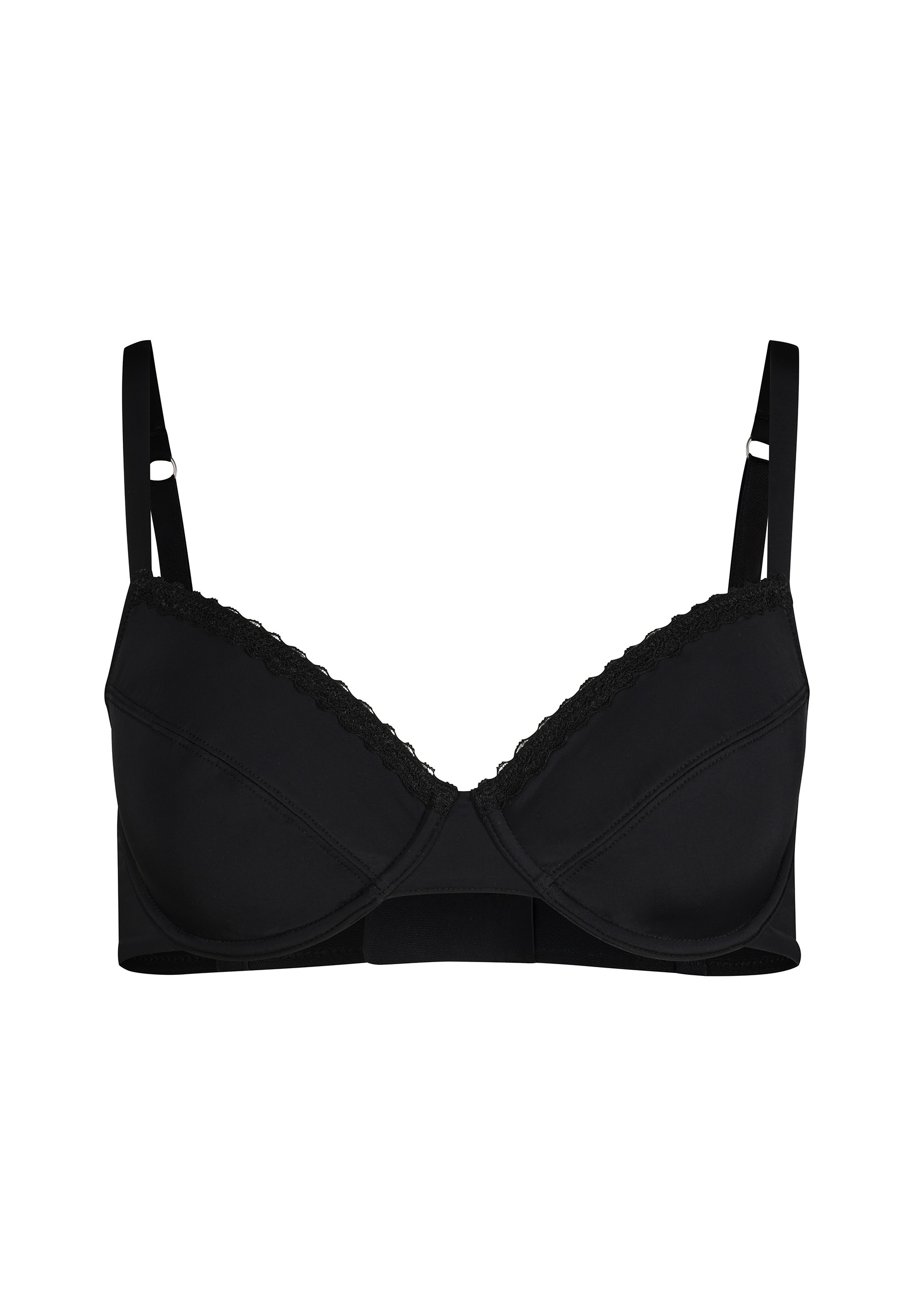Skiny Soutien-gorge à armatures »Elementalace« mit Mesh unterlegt, Mikrofaser, Spitzenkante