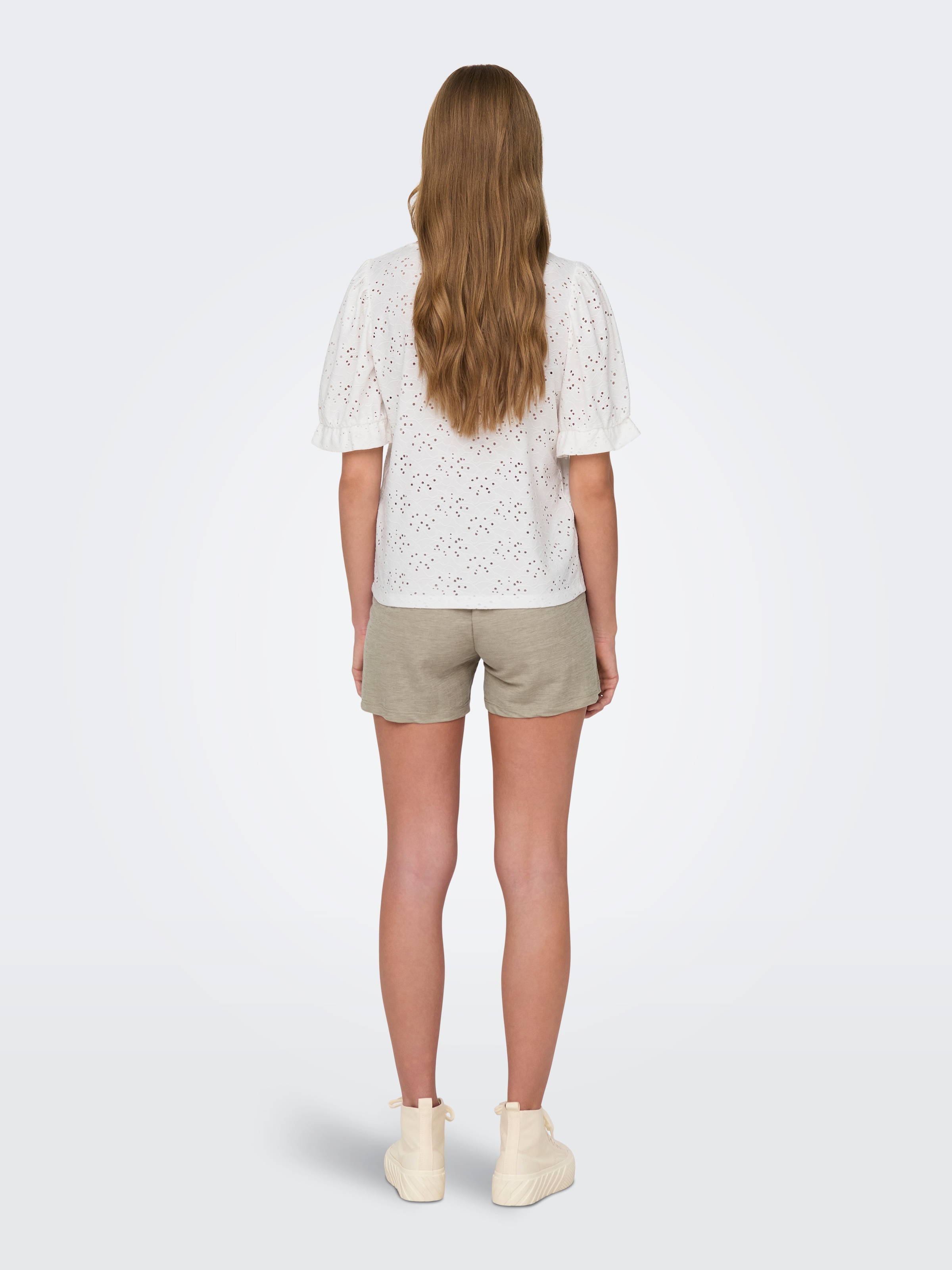 ONLY Kurzarmshirt »ONLNEW SMILLA LIFE S/S PUFF TOP JRS«