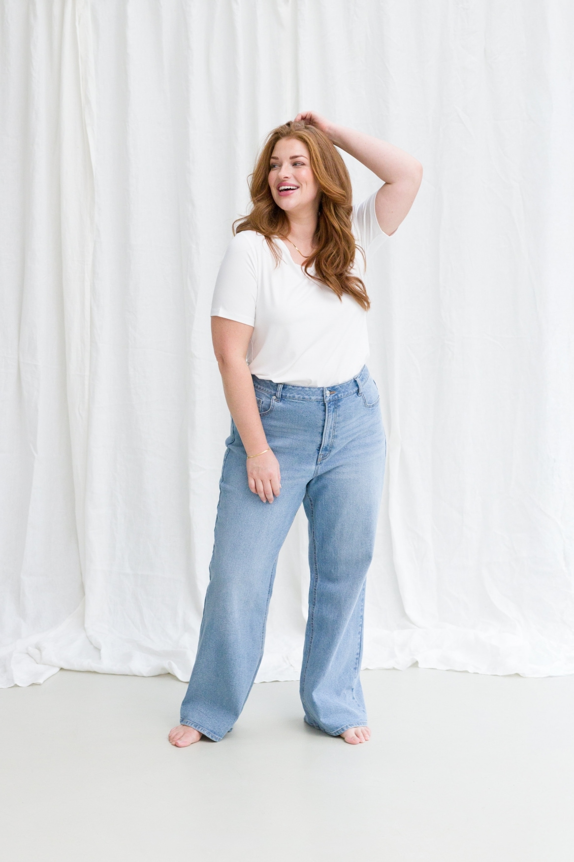 Base Level Curvy Jeans large in grossen Grössen