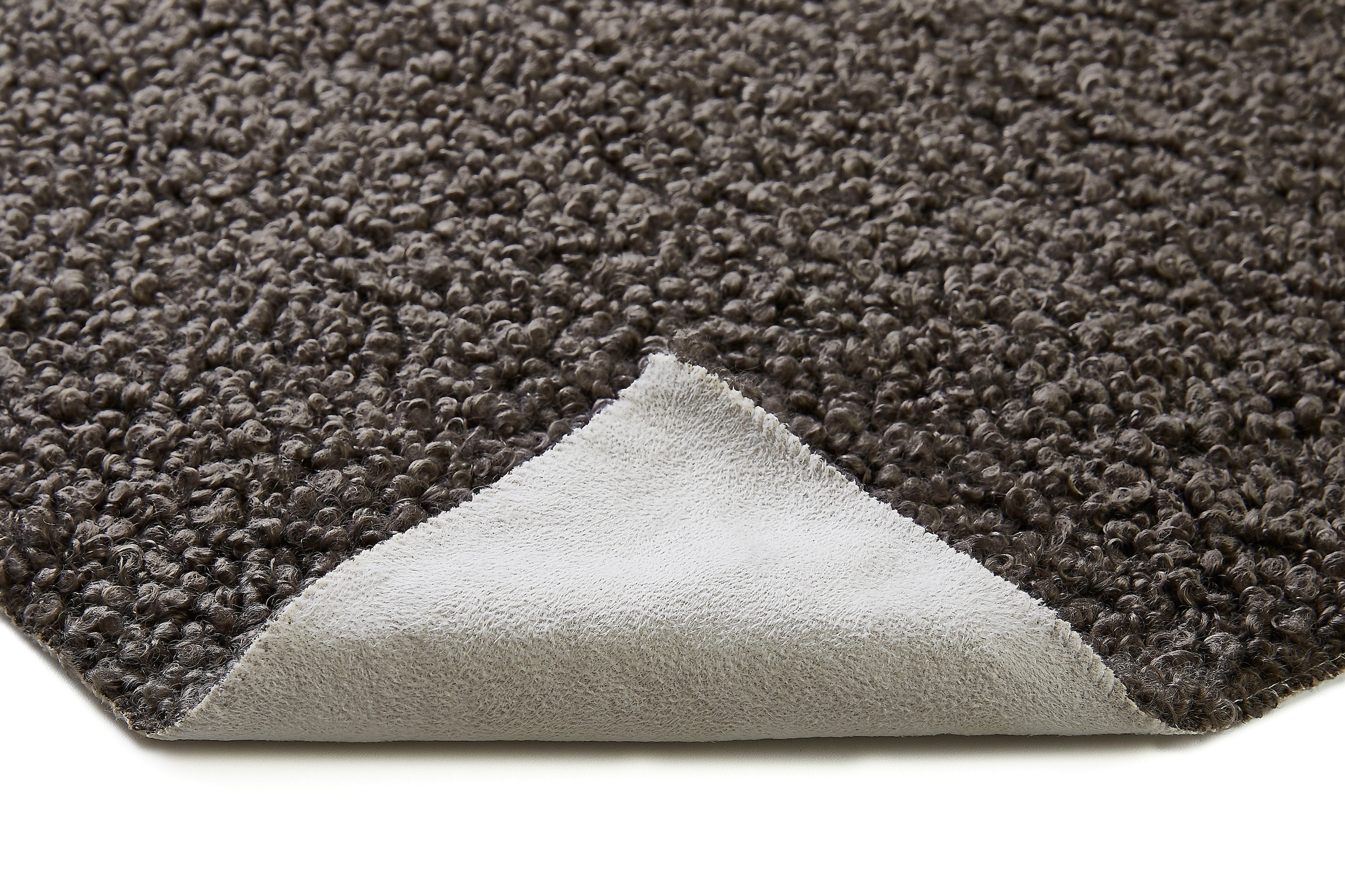 my home Fellteppich »Lapua« fellförmig 25 mm Höhe Uni Farben, weich & flauschig, ideal im Wohnzimmer & Schlafzimmer