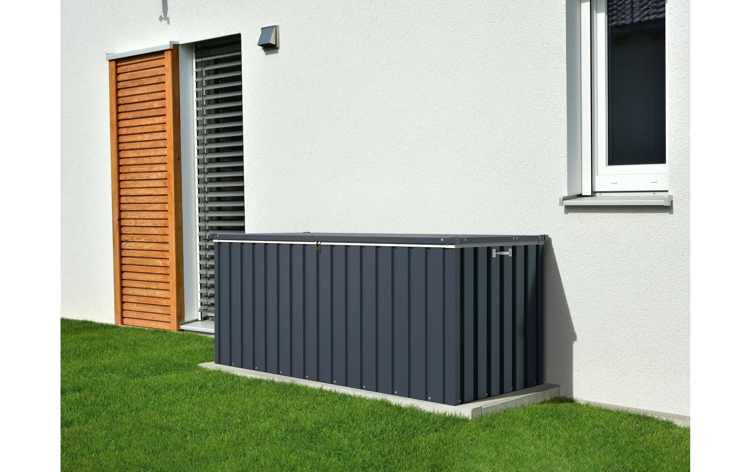 DURAMAX Gartenbox »Metal Cushion Box 1,7« Kissenbox für den Aussenbereich