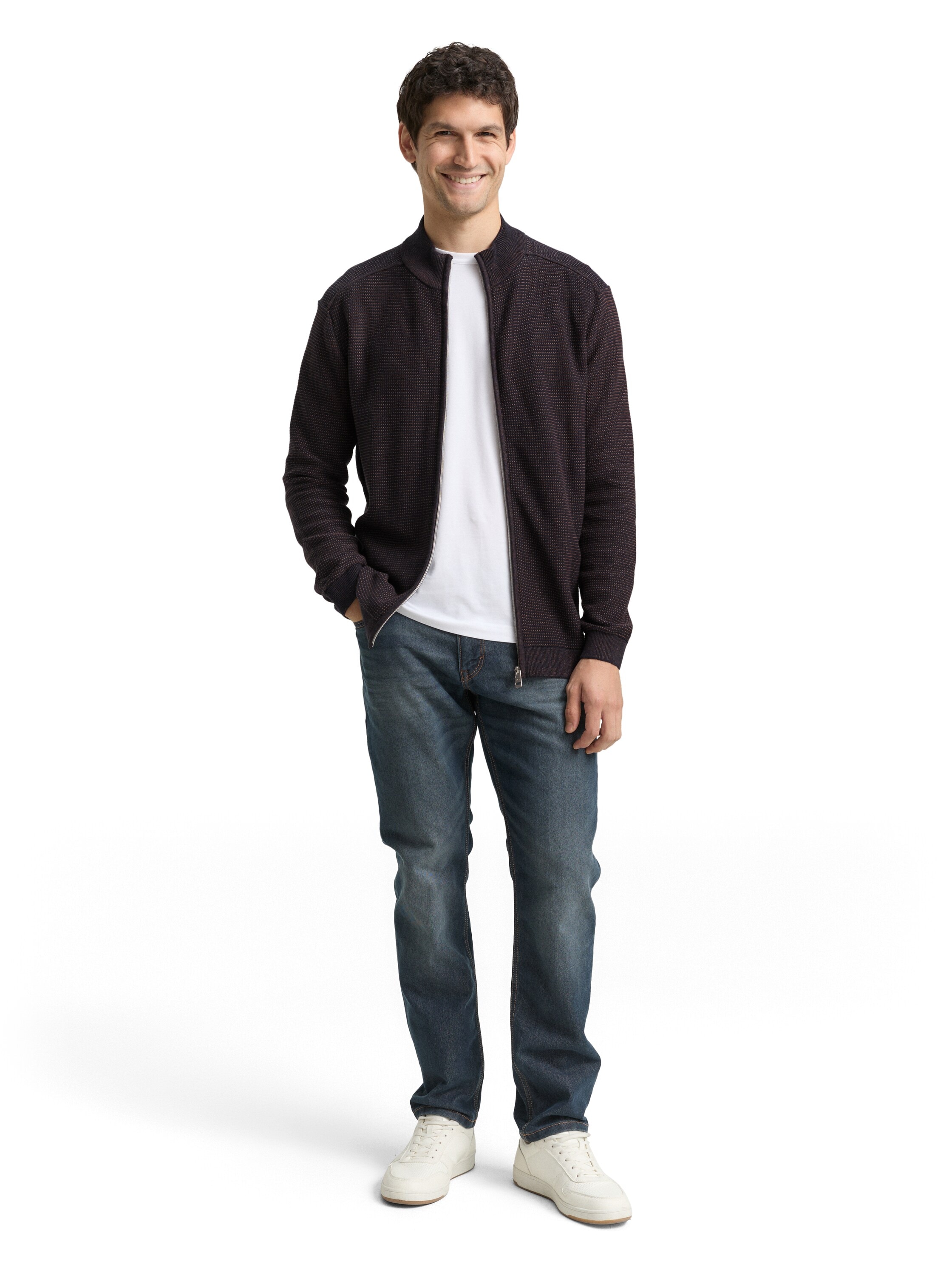 TOM TAILOR Strickjacke mit Streifen