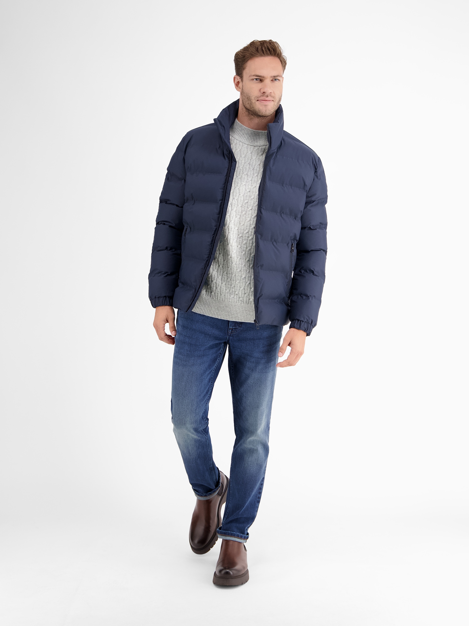 LERROS Strickpullover »LERROS Cable-Strickpullover mit Turtleneck«