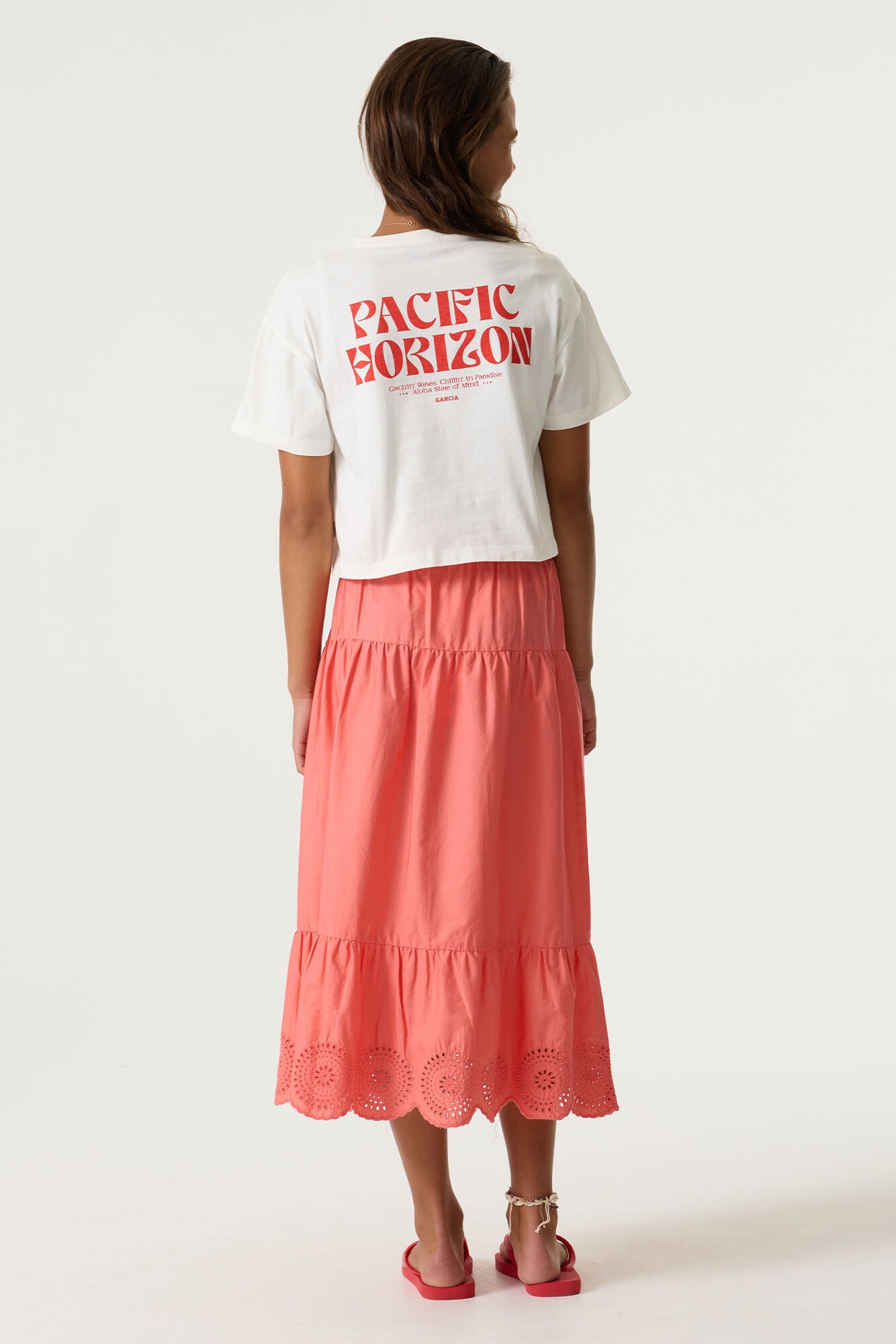 Garcia Maxi jupe avec détails crochetés, for Girls