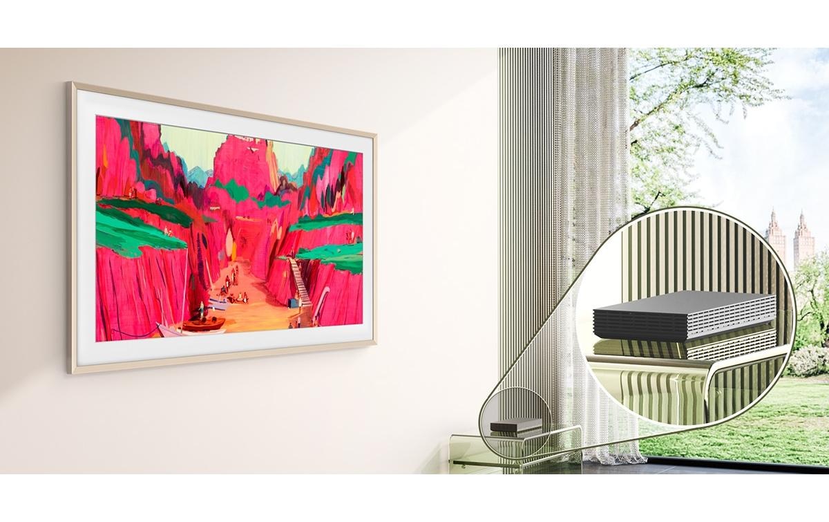 Samsung QLED-Fernseher »QE85LS03FW« 214 cm/85 ″