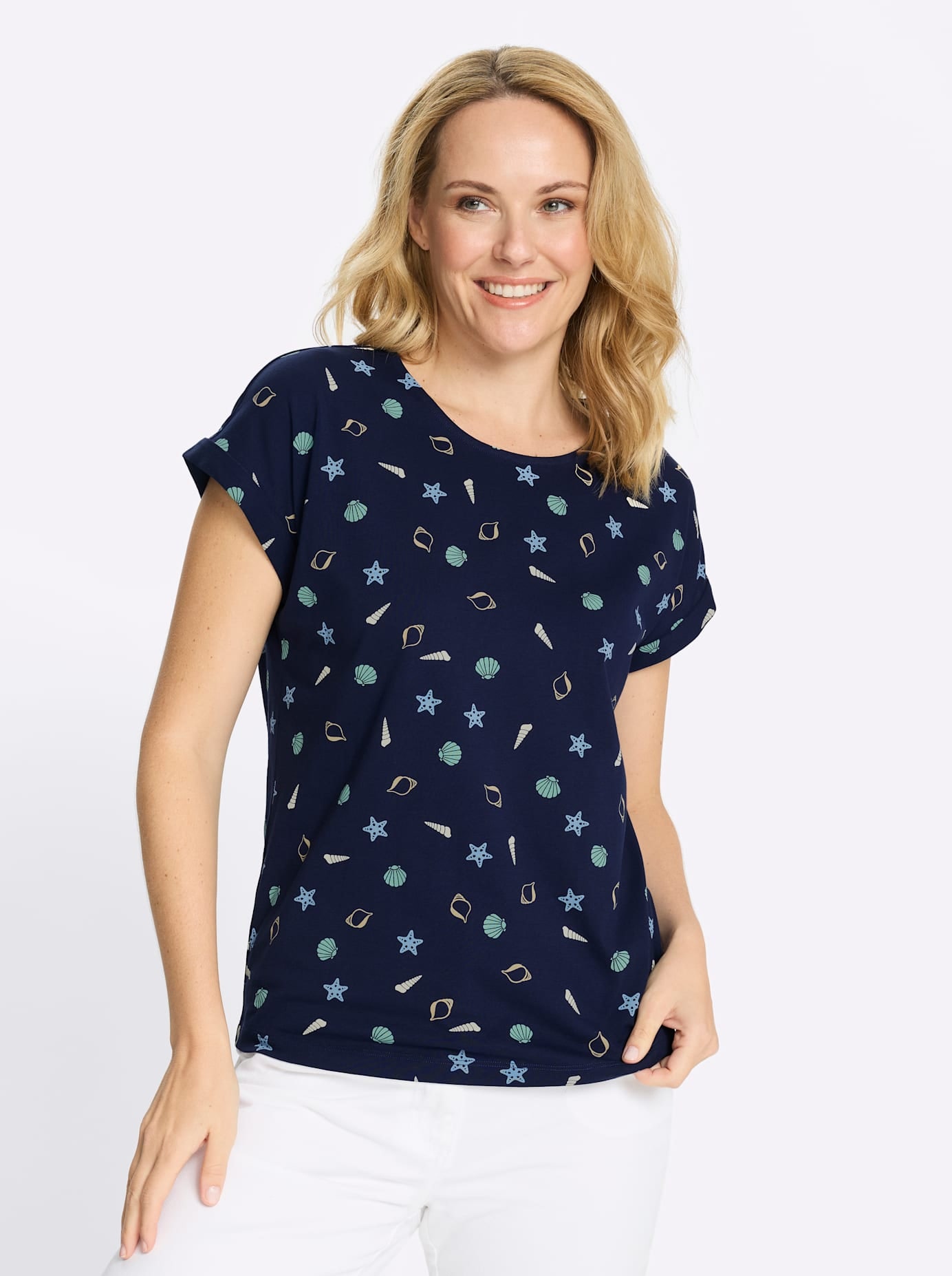 Classic Basics Rundhalsshirt »Rundhals-Shirt« 1