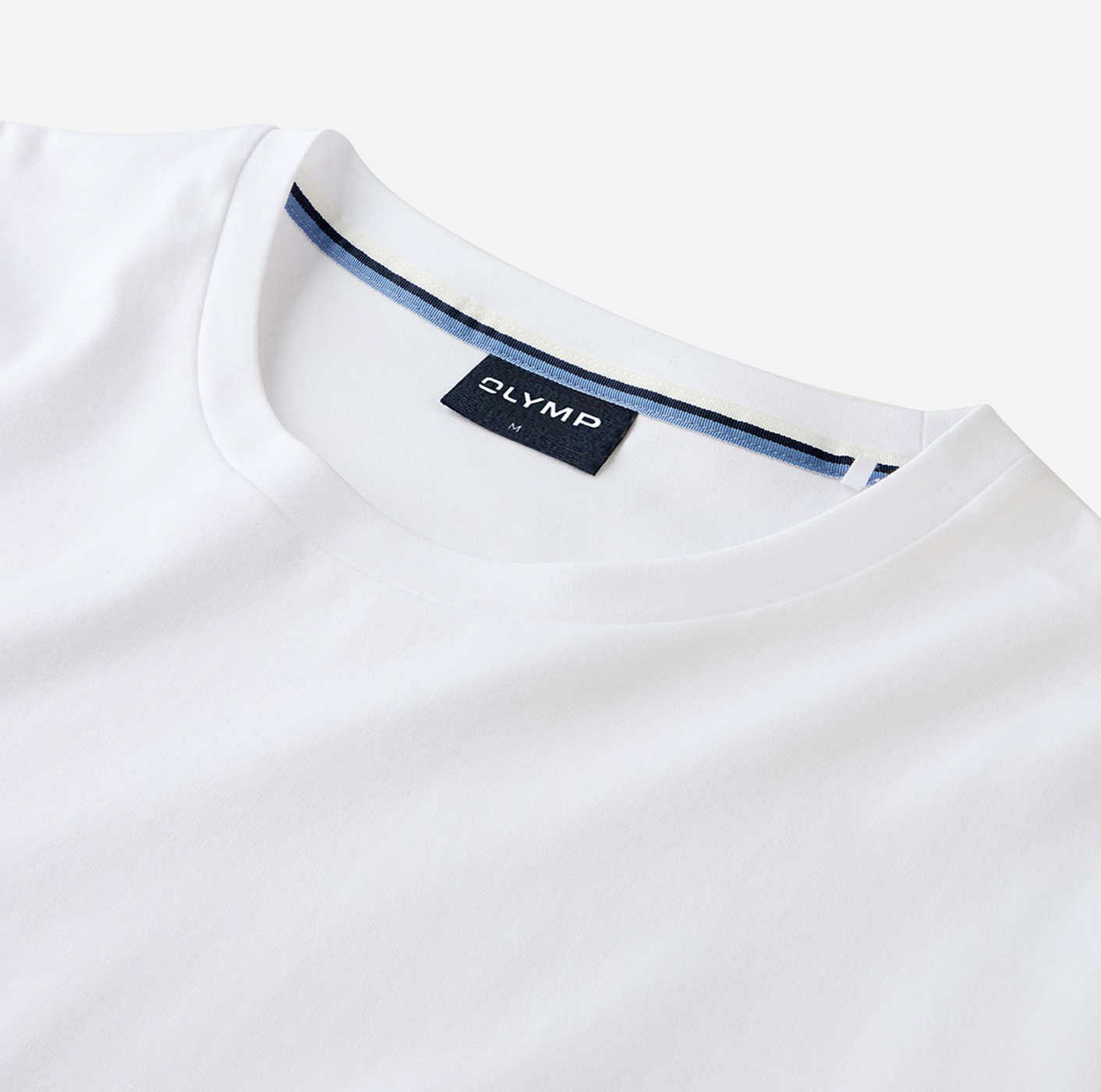 OLYMP T-shirt basique, coupe normale, col rond