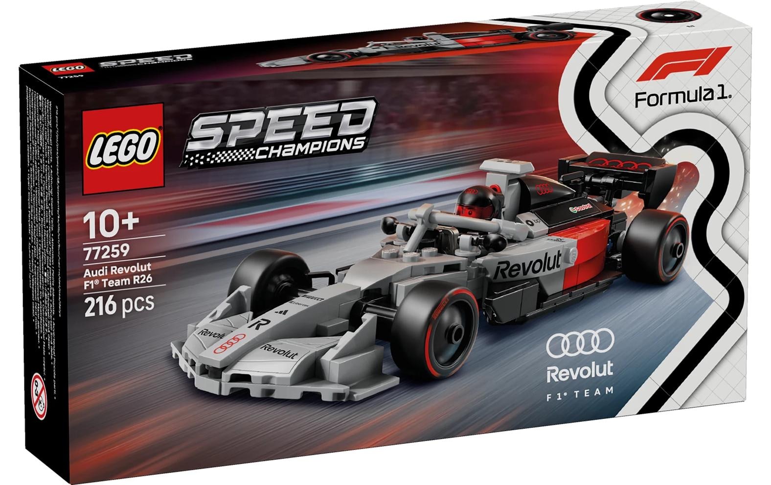 LEGO® Pions de construction »Audi Revolut F1 Team R26 Rennwagen (77259), LEGO Speed Champions«