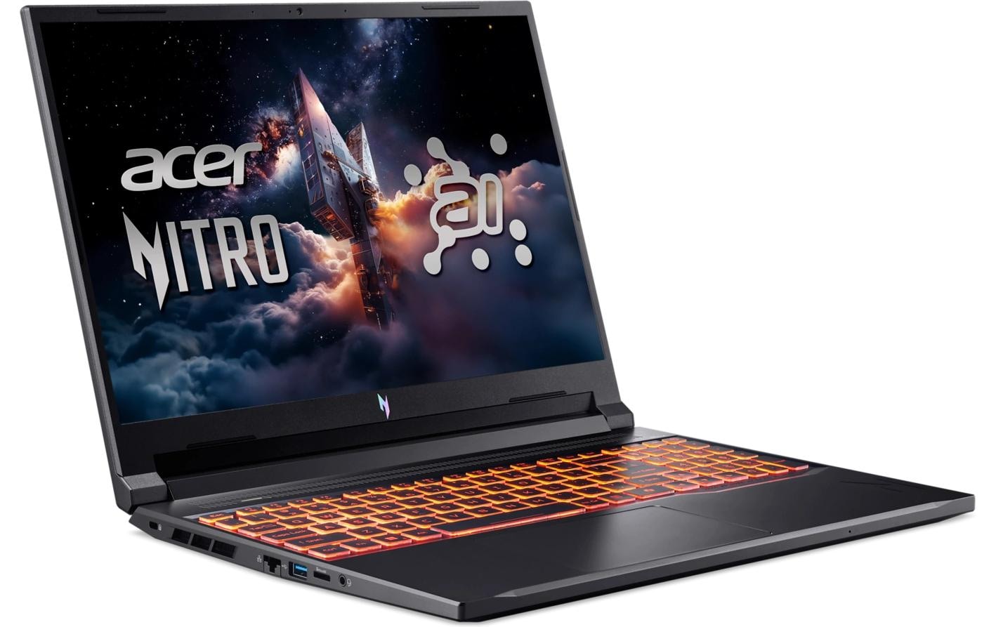 Acer Gaming-Notebook »Nitro V 16 AI (ANV16-42-R0EV) RTX 5060« / 16 ″ AMD Ryzen 7 1.000 GB SSD Integrierte NPU (Neural Processing Unit)