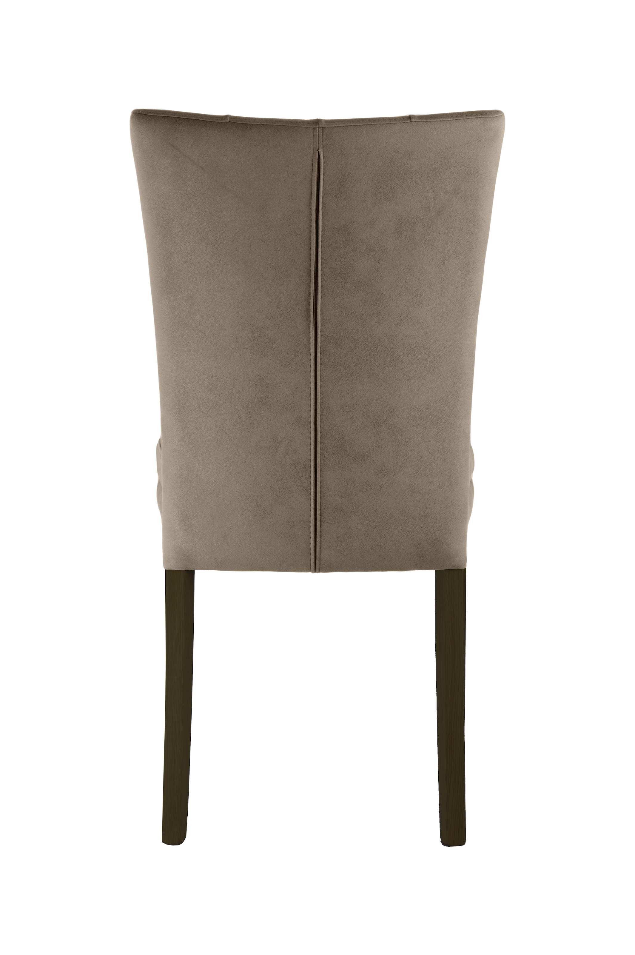 Home affaire Chaise à 4 pieds »Colorado« (Set) 2 cuisbequeme Polsterung, Gestell Massivholz wenge oder eiche natur