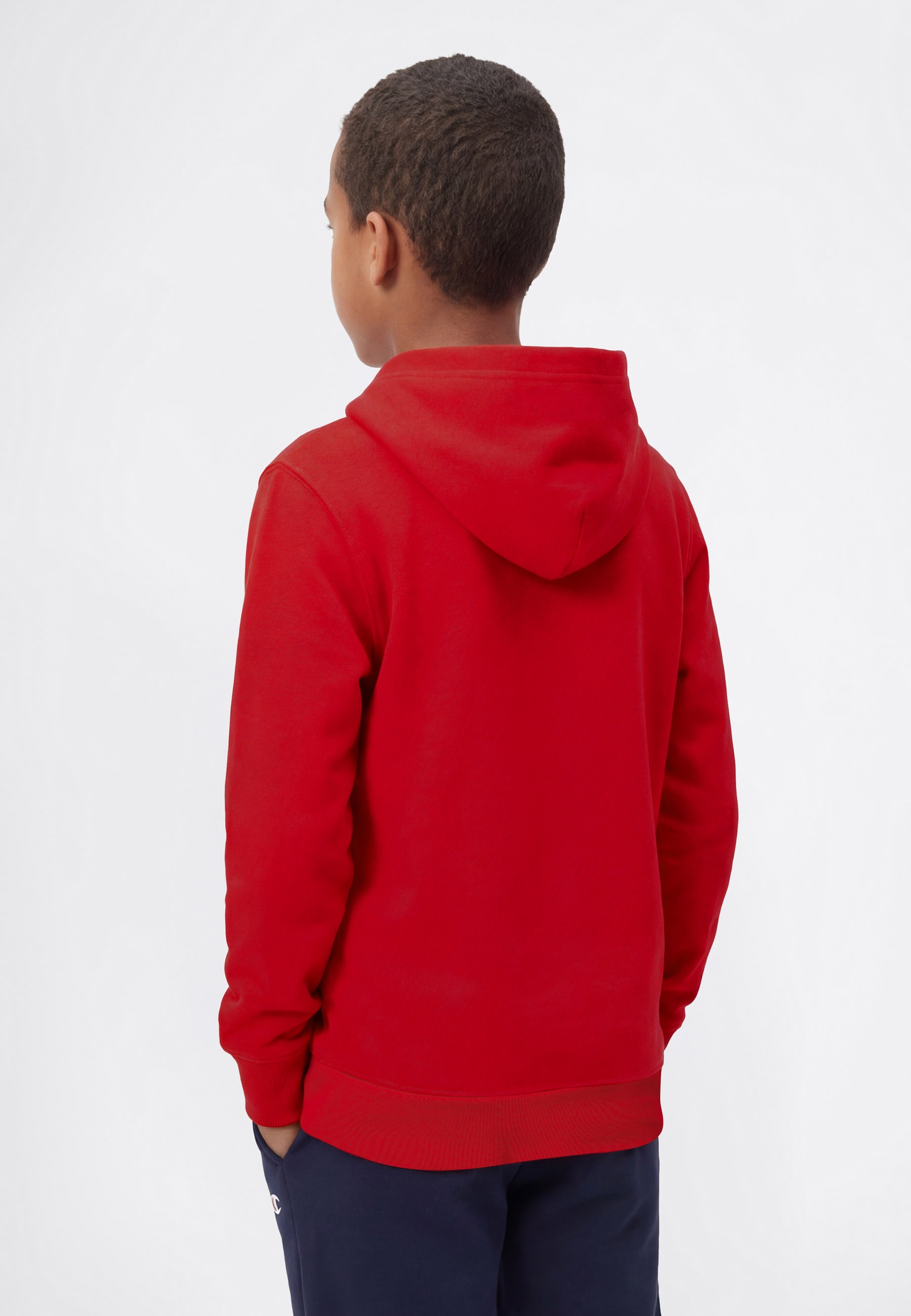Champion Kapuzensweatshirt »ICONS CONTRAST Terry Hoodie«, für Kinder, sportlicher Stil, mit Kapuze
