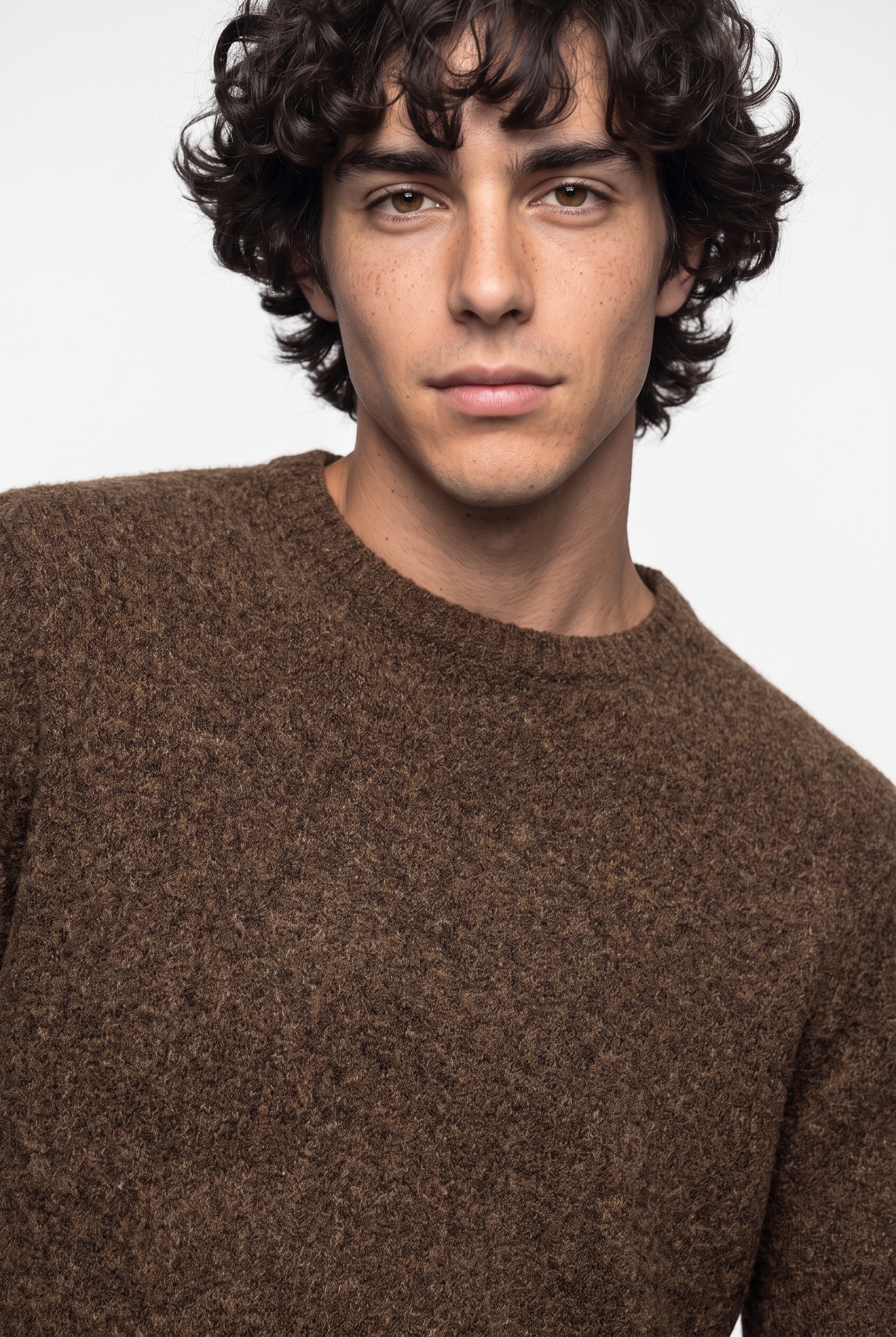 Jack & Jones Pull en tricot »JPRBLASIMON SOUFFLE KNIT CREW NECK SN« mélange de matériaux, coupe régulière
