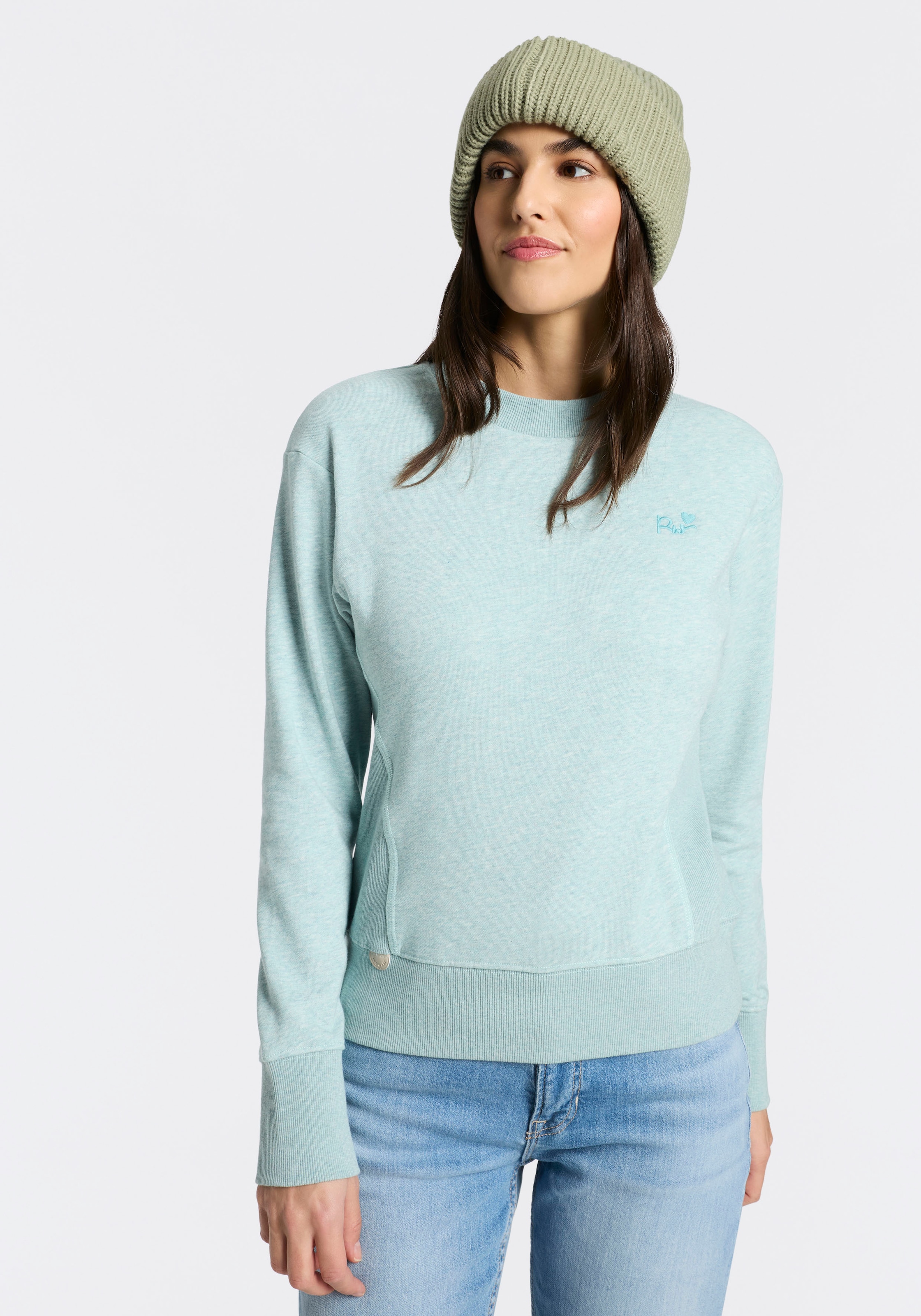 Ragwear Sweatshirt »AZALLEA O«, mit Logostickerei
