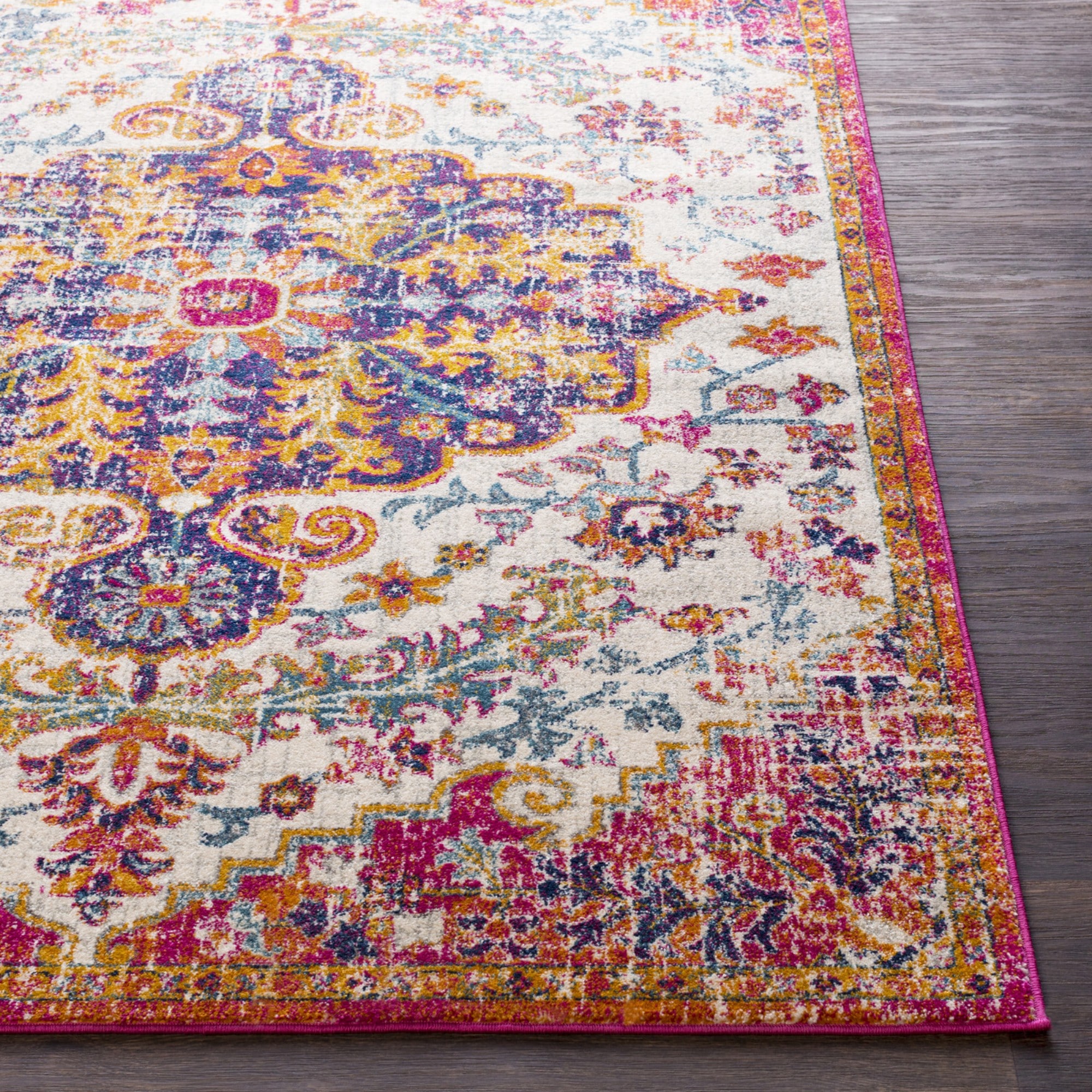 Livabliss Tapis »MUNICH« Rectangulaire 11,43 mm Höhe Tapis oriental vintage style bohème