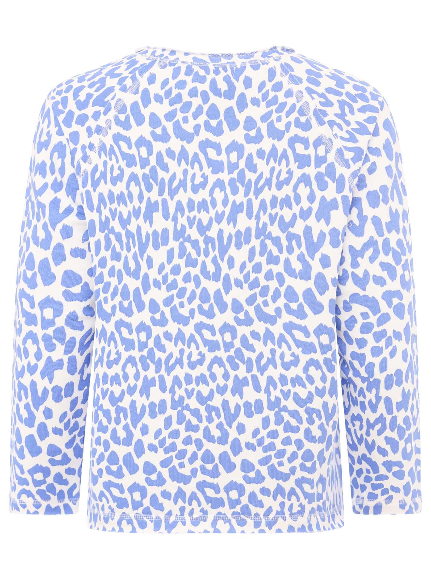 Zwillingsherz Pull »"Leo allover"«, mit animalischem Printdesign
