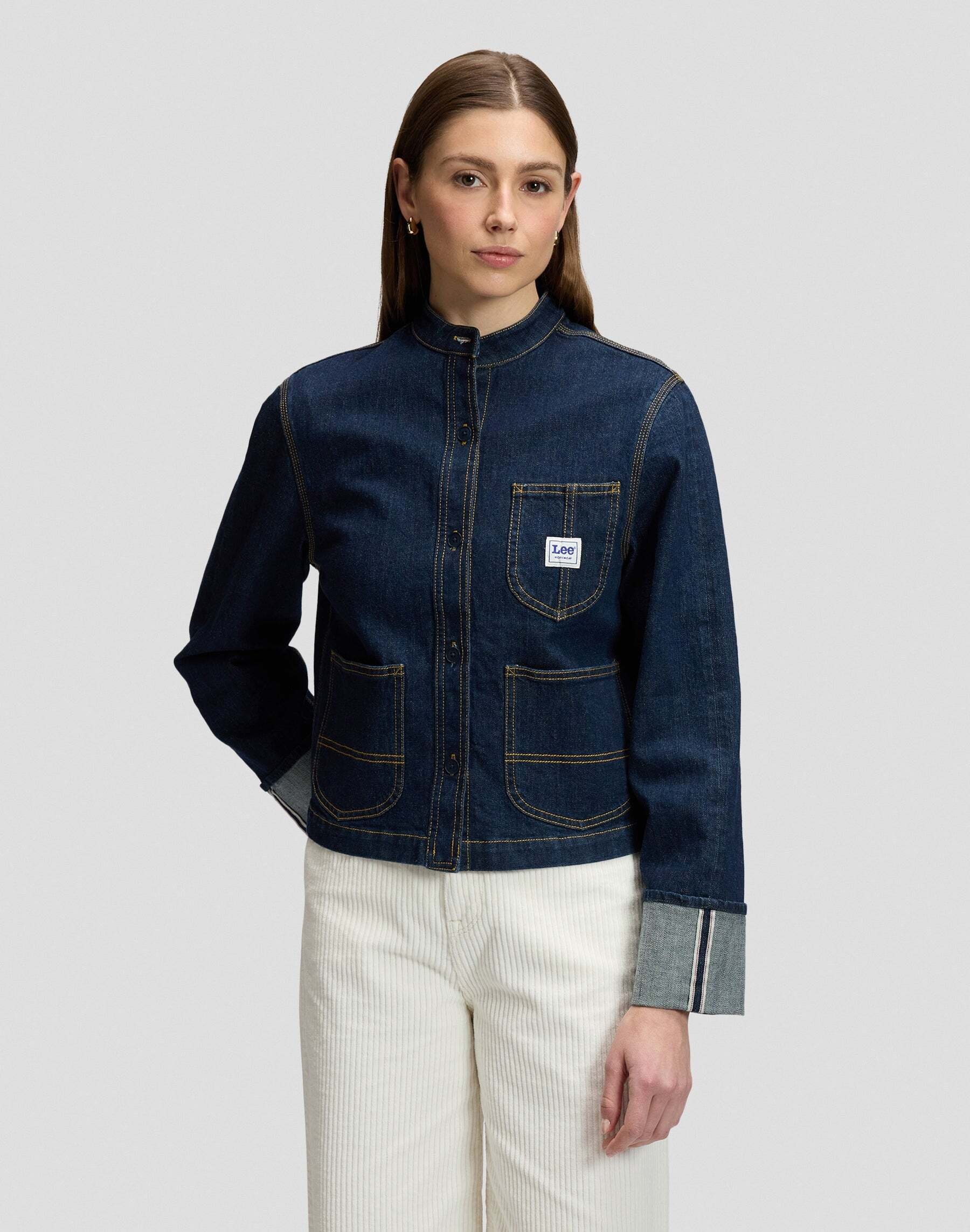 Lee® Blouse en jean »Lee Jeanshemd Selvedge«