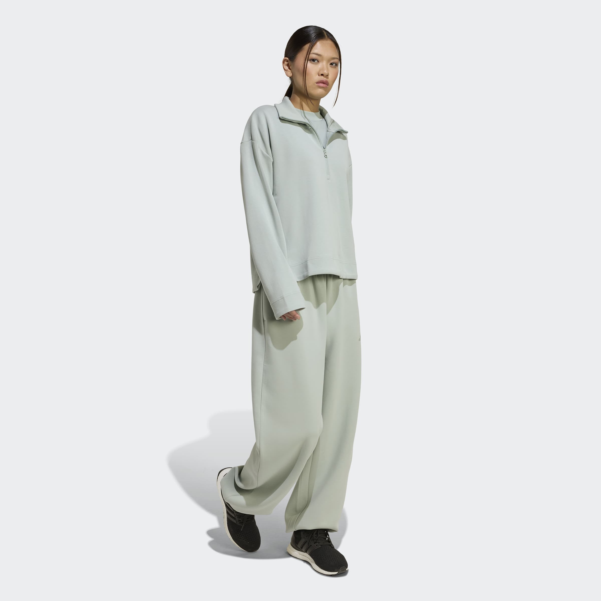 adidas Sportswear Veste sweat »SOFT LUX, REISSVERSCHLUSS BIS ZUR BRUST«