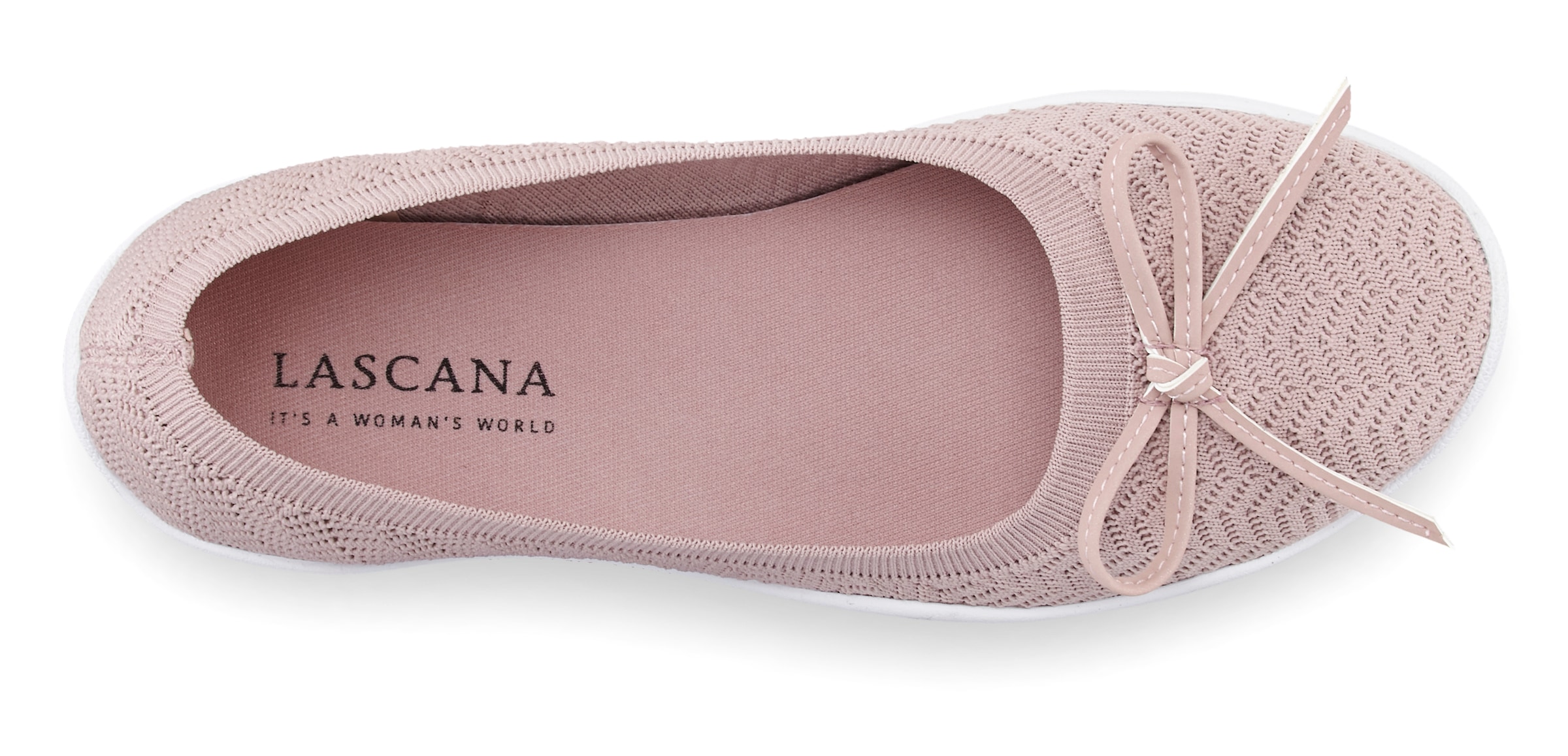 LASCANA Ballerines Sneaker  Slipper, Halbschuh, ultraleicht zum Reinschlüpfen VEGAN