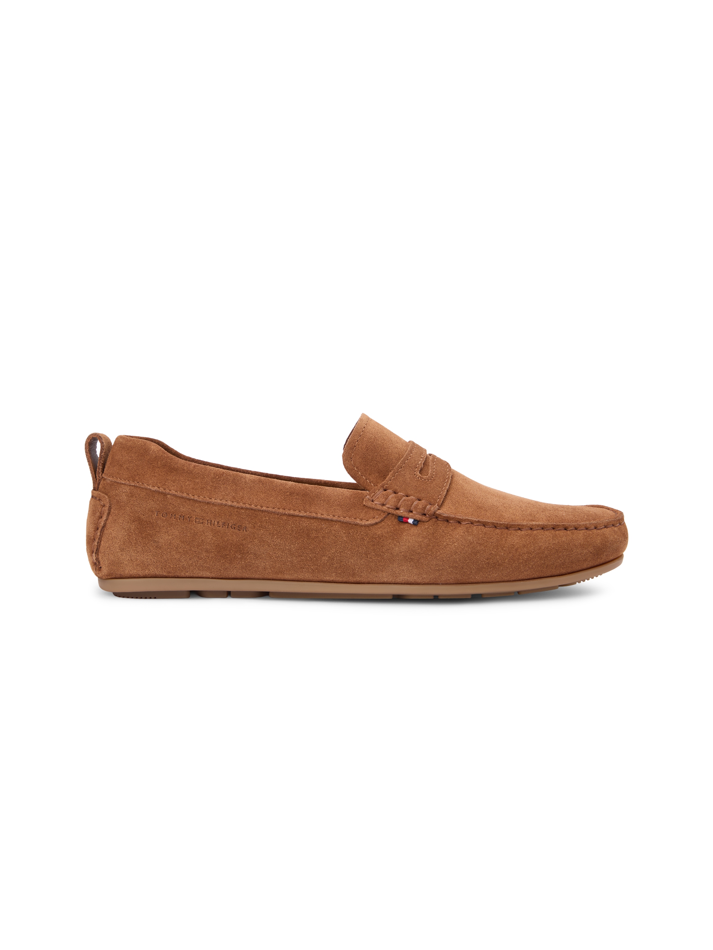 Tommy Hilfiger Slipper »CORE HILFIEGR SUEDE DRIVER«  flats, chaussure à enfiler style mocassin