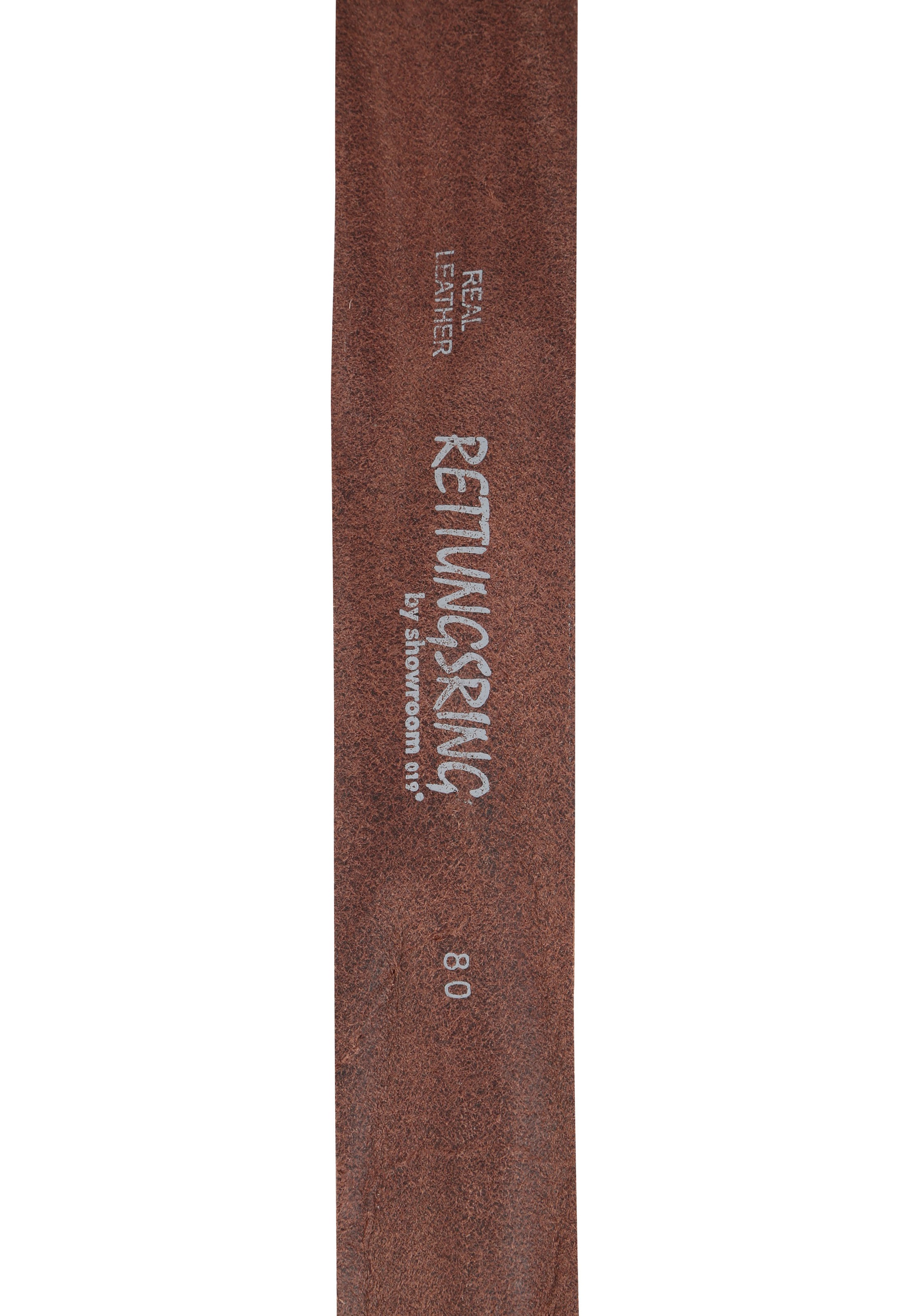 Rettungsring Gürtel Ledergürtel mit austauschbarer Schliesse »Vollmond Silber«