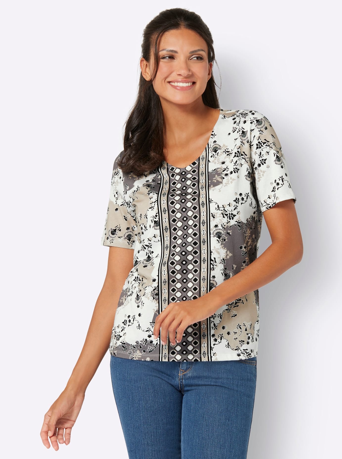 Classic Basics T-shirt à manches courtes »Kurzarm-Shirt« 1 cuis