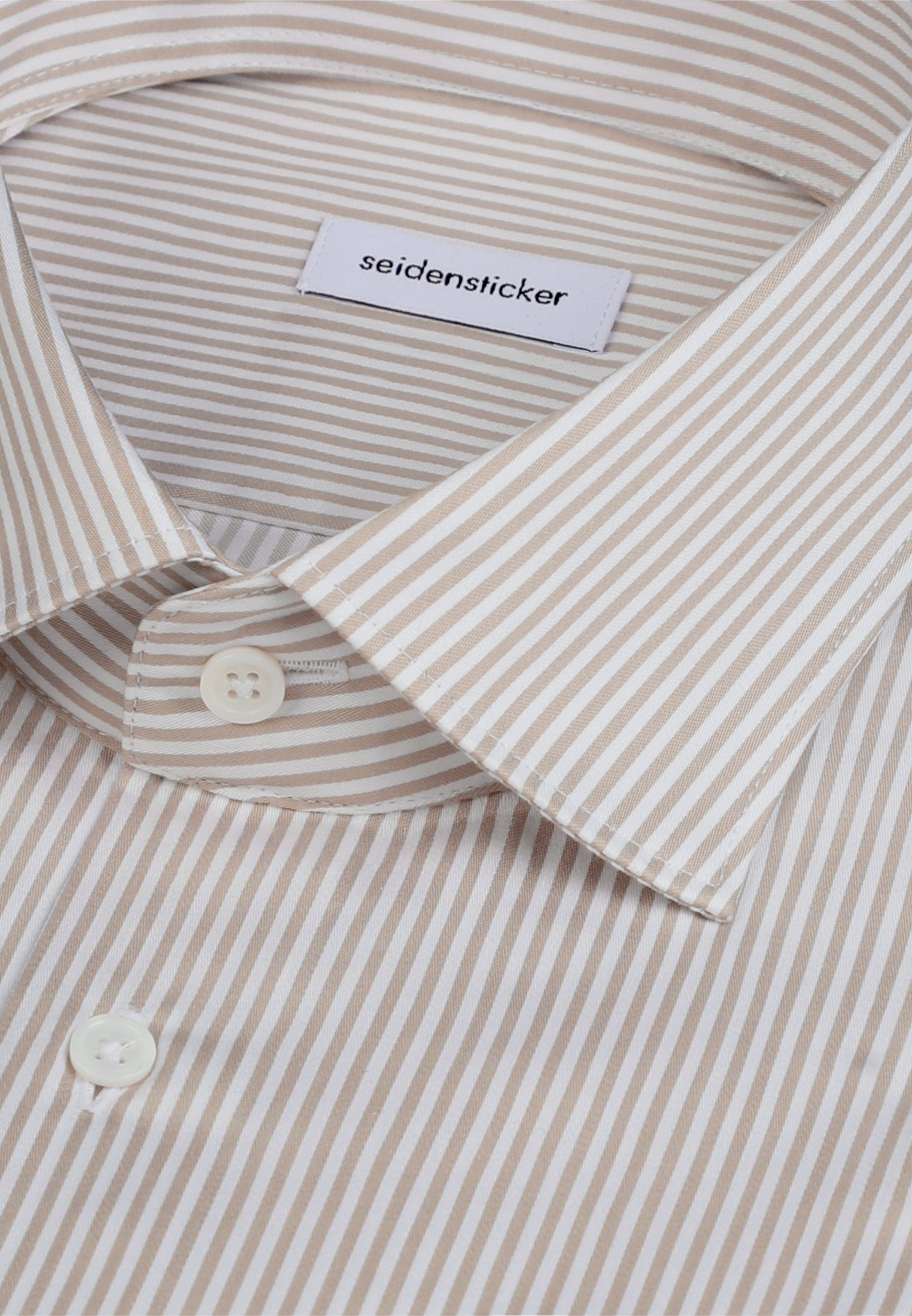 seidensticker Chemise d'affaires »Schwarze Rose« Slim 1/1 col Kent rayé
