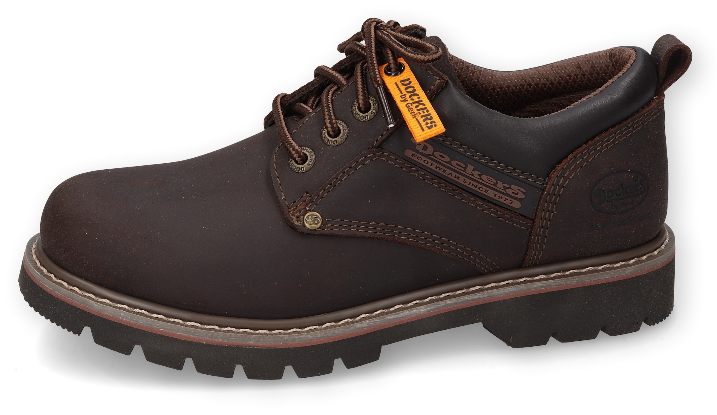 Dockers by Gerli Chaussure à lacets  chaussure de trekking, chaussure traditionnelle avec semelle profilée