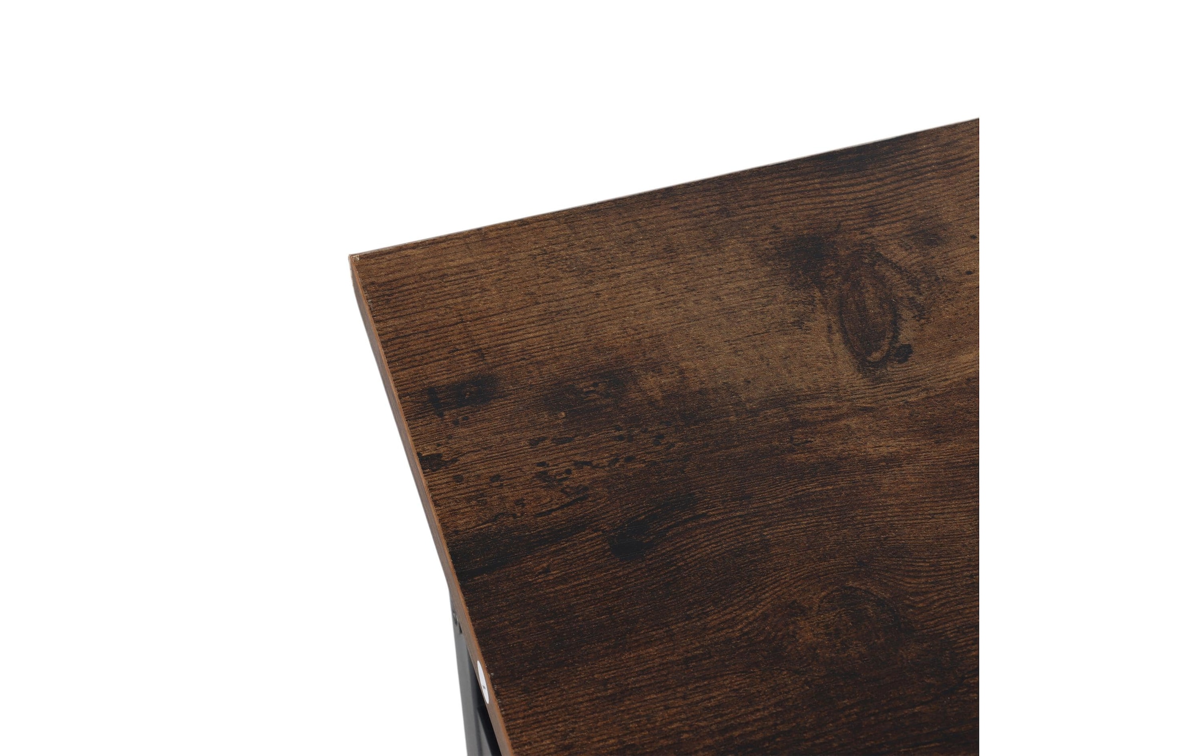 relaxdays Konsolentisch »80 x 100 x 30 cm« Schmale Flurkonsole mit Schublade und 3 Ablagen