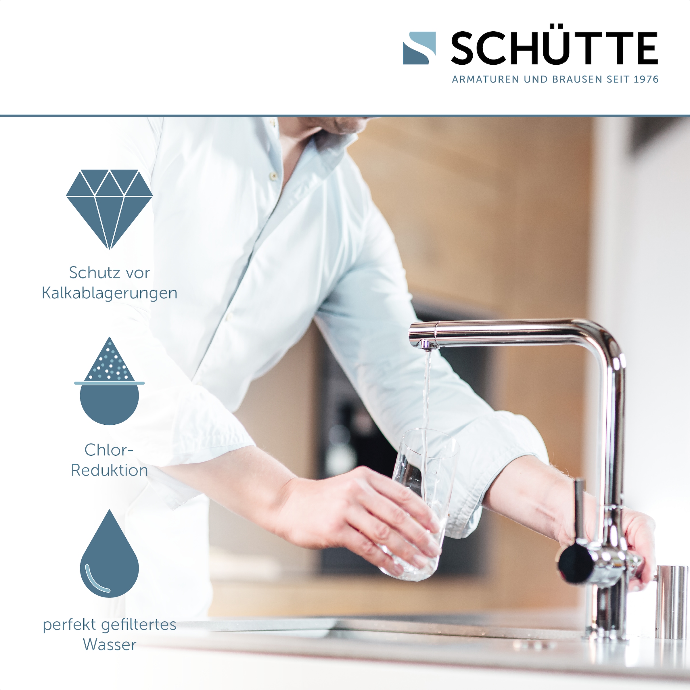 Schütte Wasserfilter BWT Ersatzfilter für Aquastar PRO Filtersystem