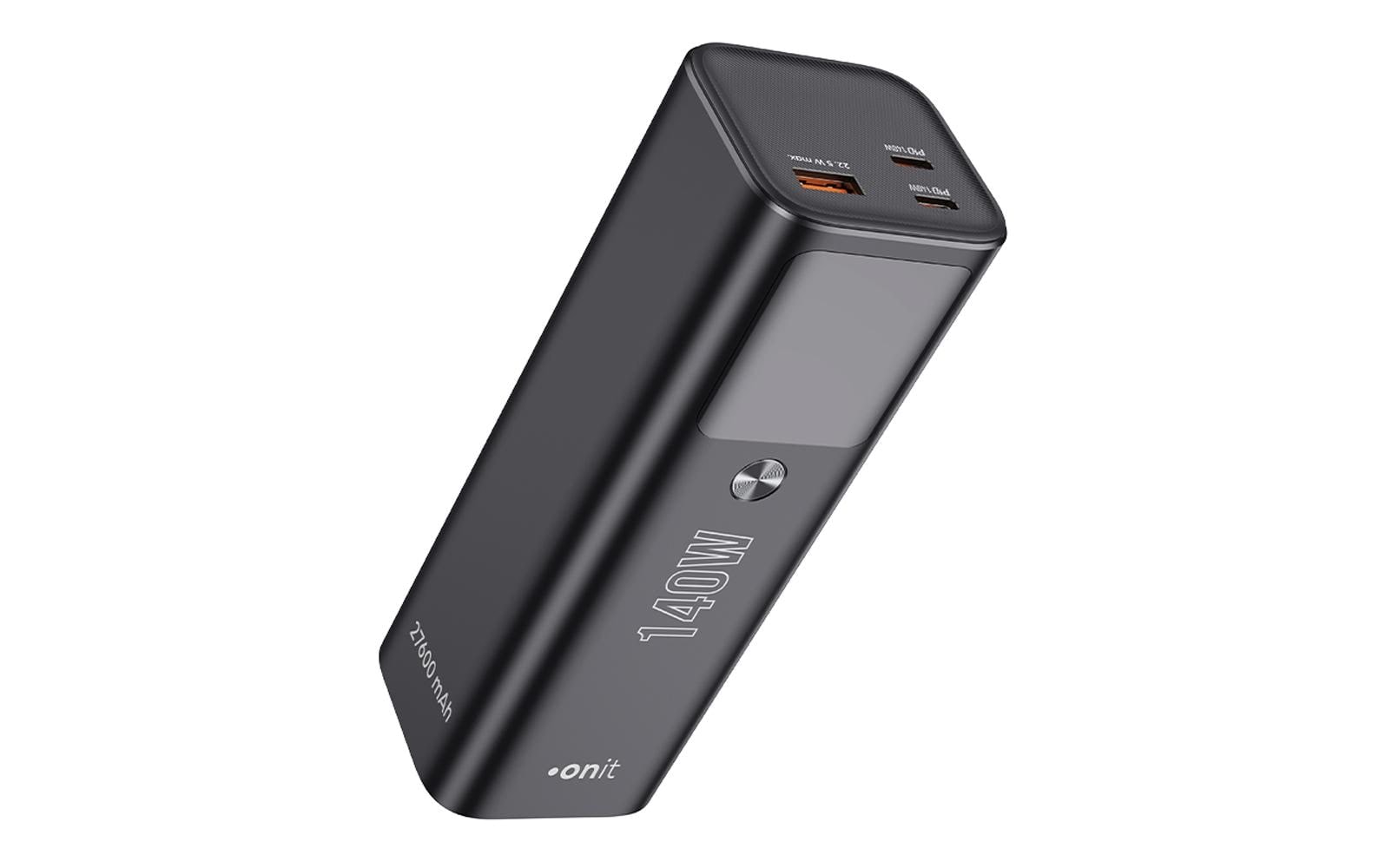 onit Powerbank »Pro Block 27600 mAh PD« 27.600 mAh Leistungsstarke Powerbank in kompaktem Design mit drei Ladeanschlüssen