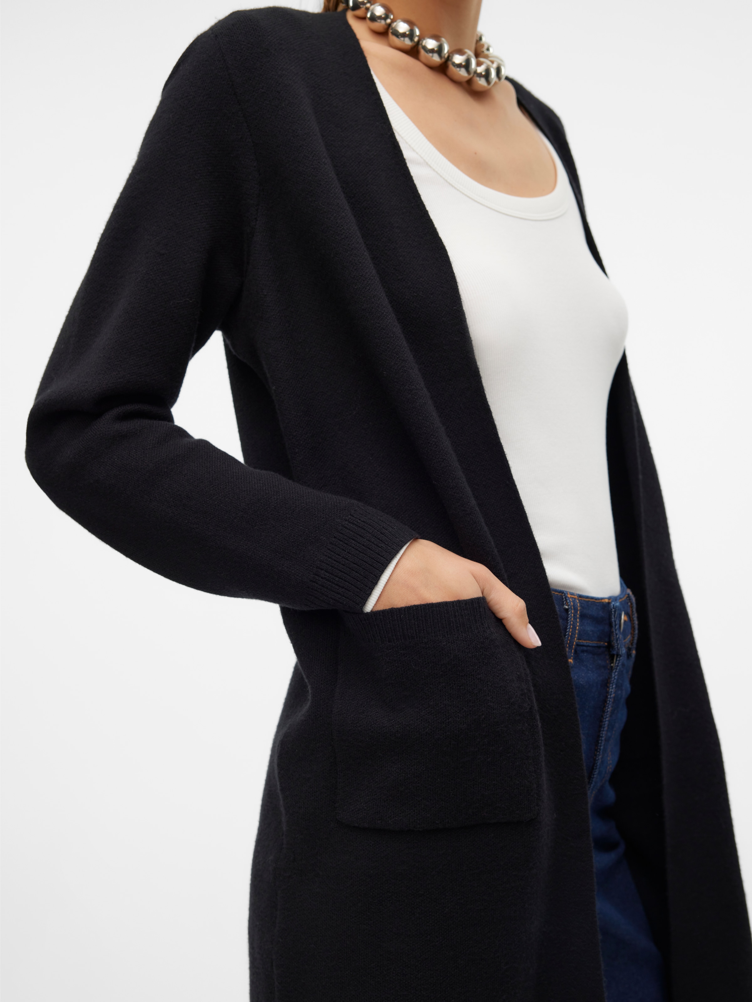 Vero Moda Cardigan long »VMSABA LS POCKET COATIGAN GA NOOS«