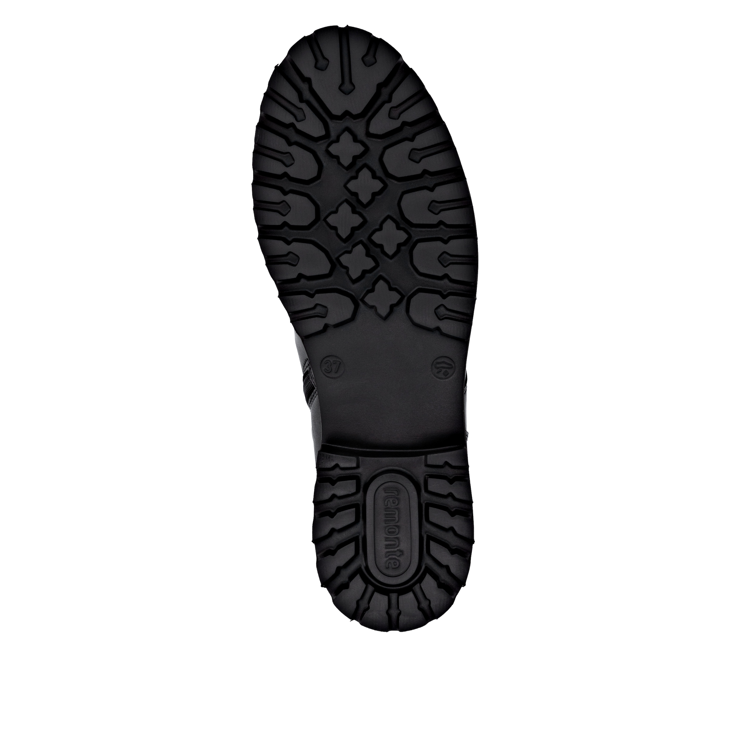 Remonte Schnürstiefelette  Schnürboots, Profilsohle, Blockabsatz, mit Innenreissverschluss