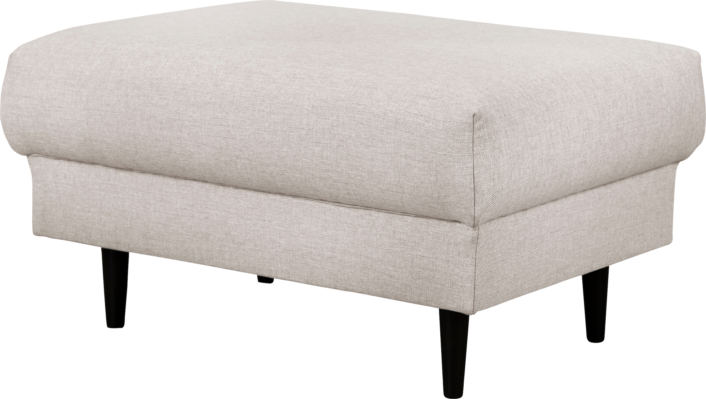Home affaire Polsterhocker »VEYRAS Sitzhocker, Masse B/T/H: 90/65/46 cm« mit Wellenunterfederung, passend zur Serie Veyras