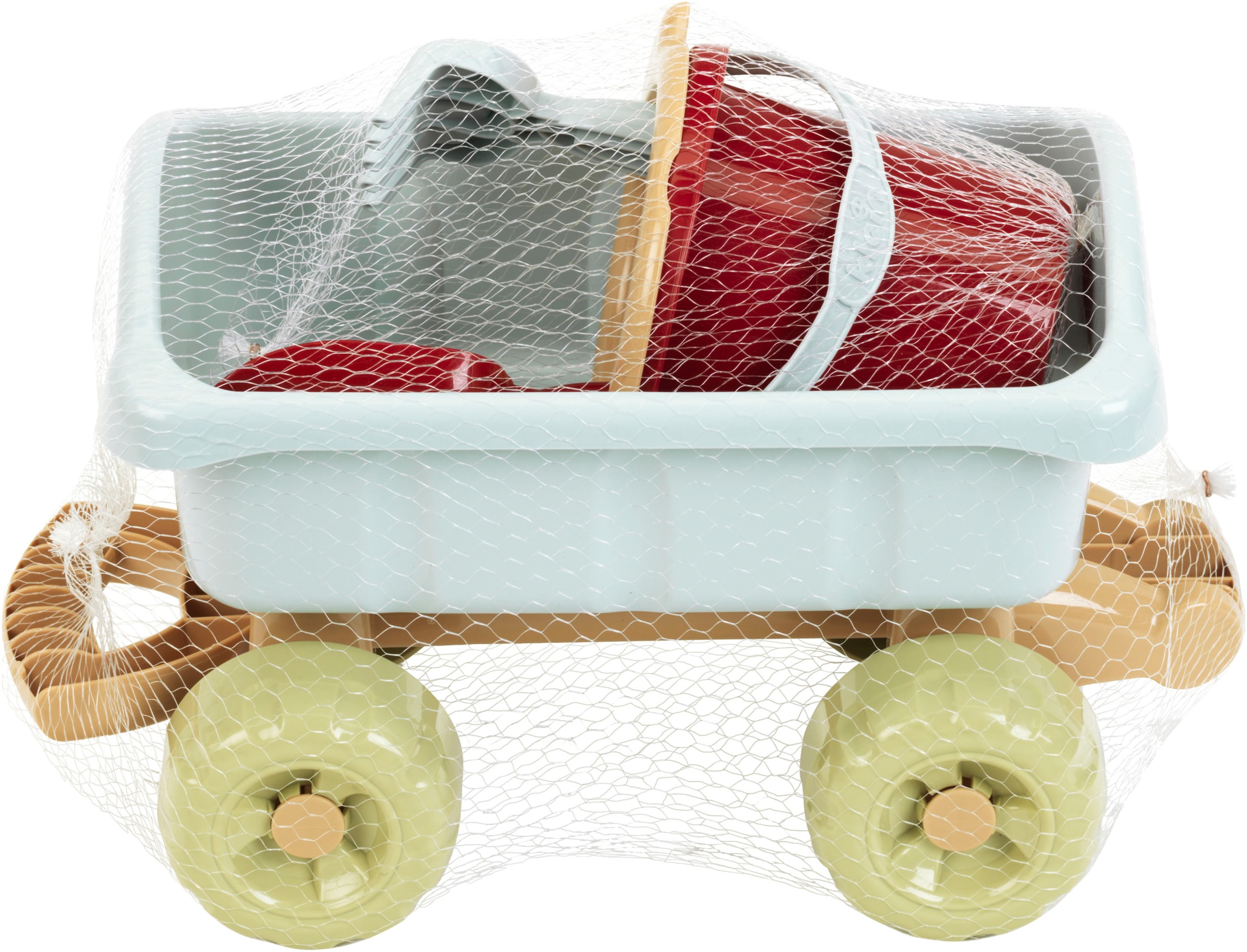 Klein Bollerwagen »Little Foot, Spiel-Bollerwagen mit Eimerset, aus Recyclingkunststoff« Made in Germany