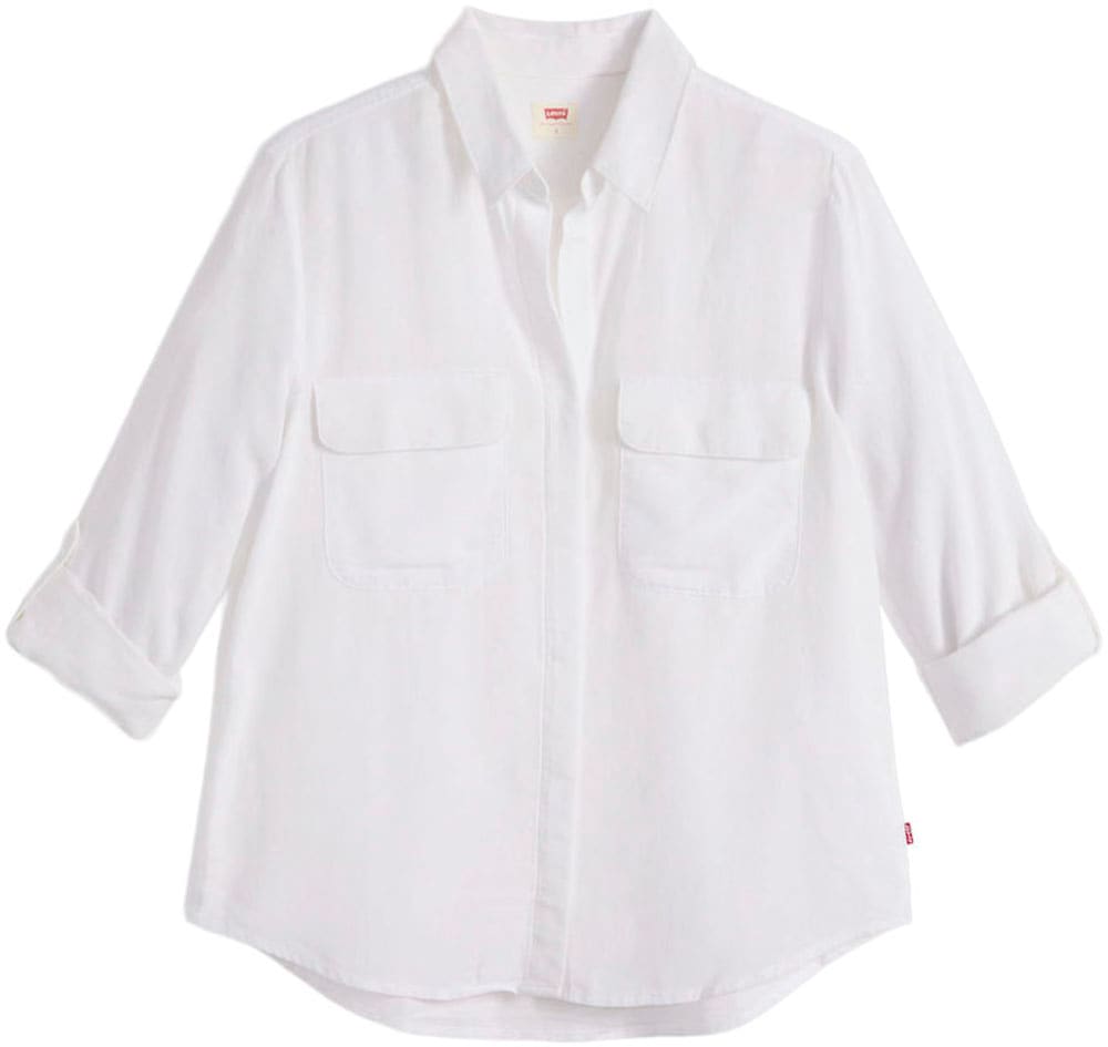 Levi's® Blouse chemise Krempelärmel mit Riegel