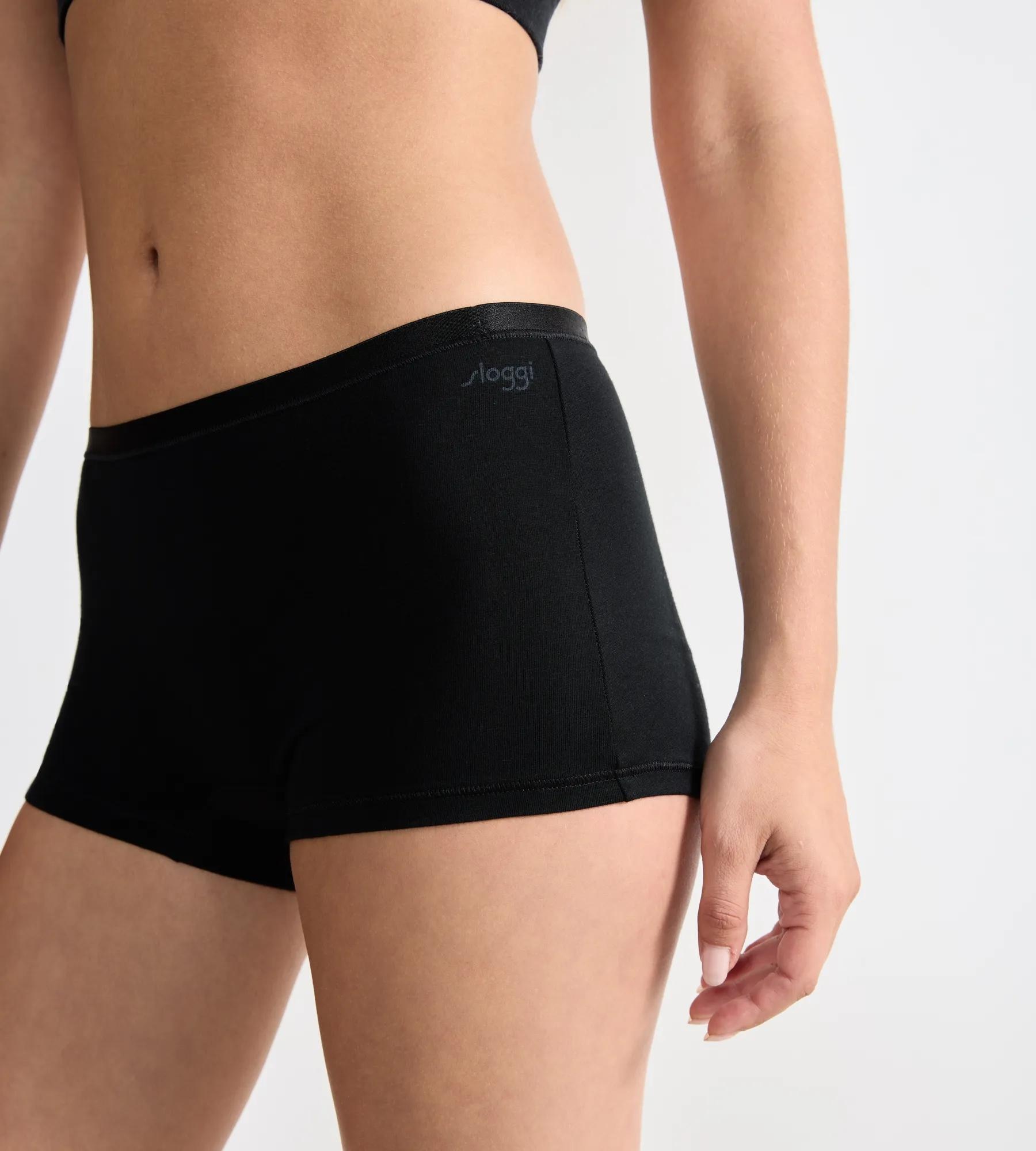 sloggi Panty »GO Daily Cotton« Détails effet brillant, élastique, confortable, mélange coton