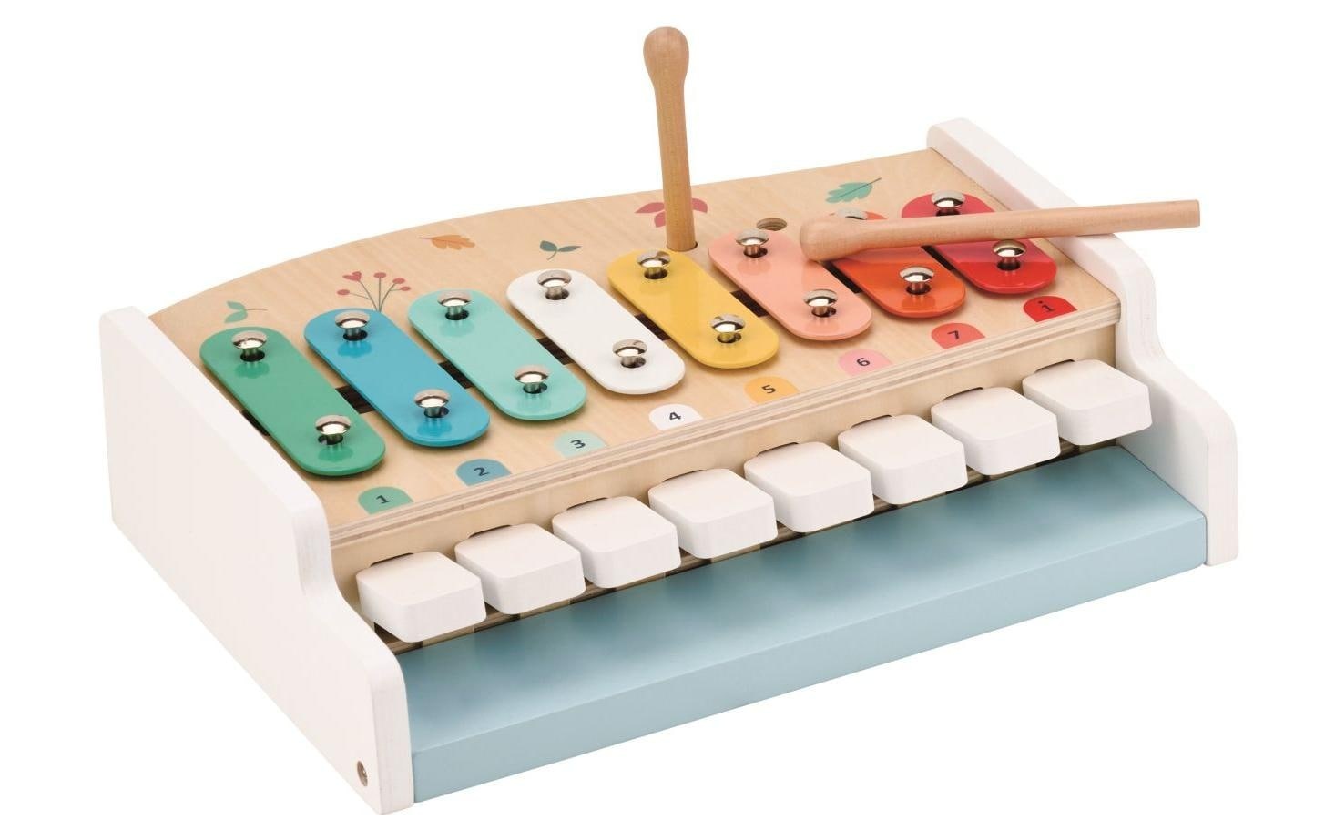 Spielba Jouet instrument de musique »Piano und Xylophon 2 in 1«