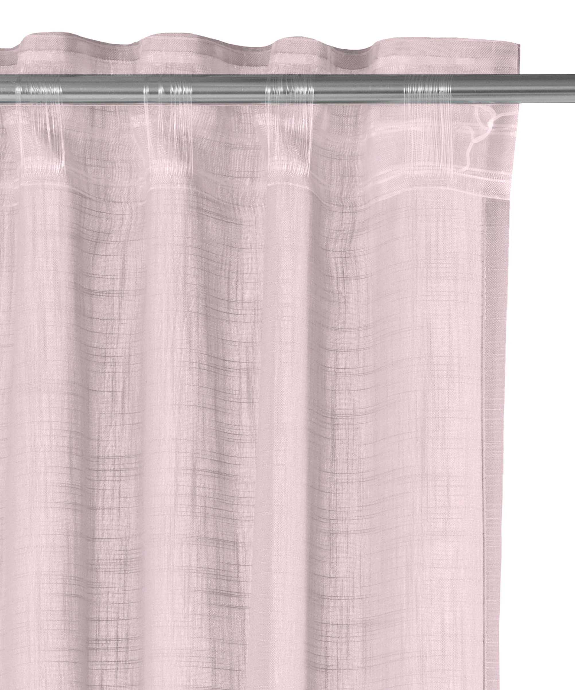 Home Basics Gardine »SOFTY« Multifunktionsband 1 Stk. tlg. Kombibandschal Leinenstruktur SOFT
