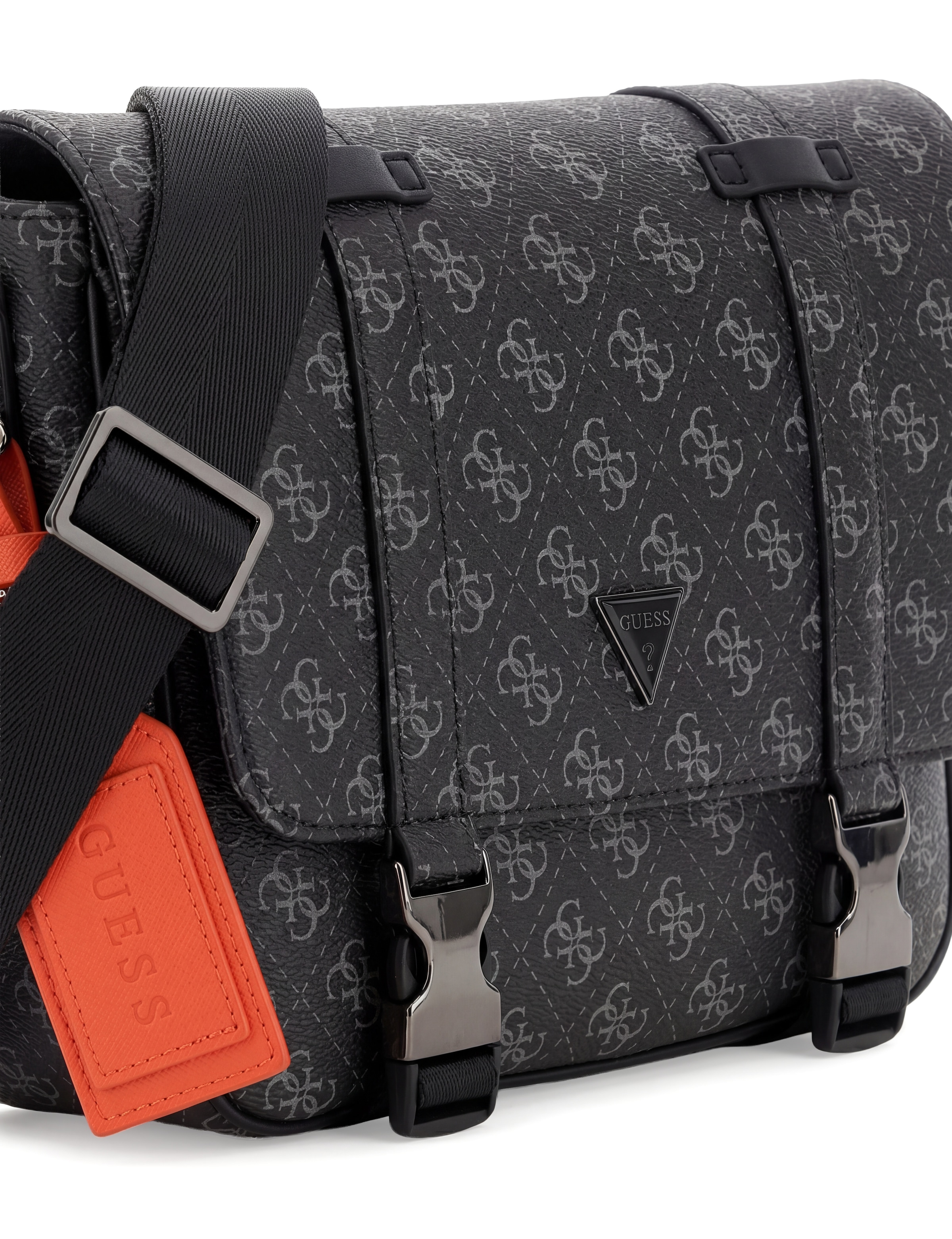 Guess Sac de messager »MILANO MESSENGER« sac d'affaires, sac de travail, sac ordinateur avec rabat