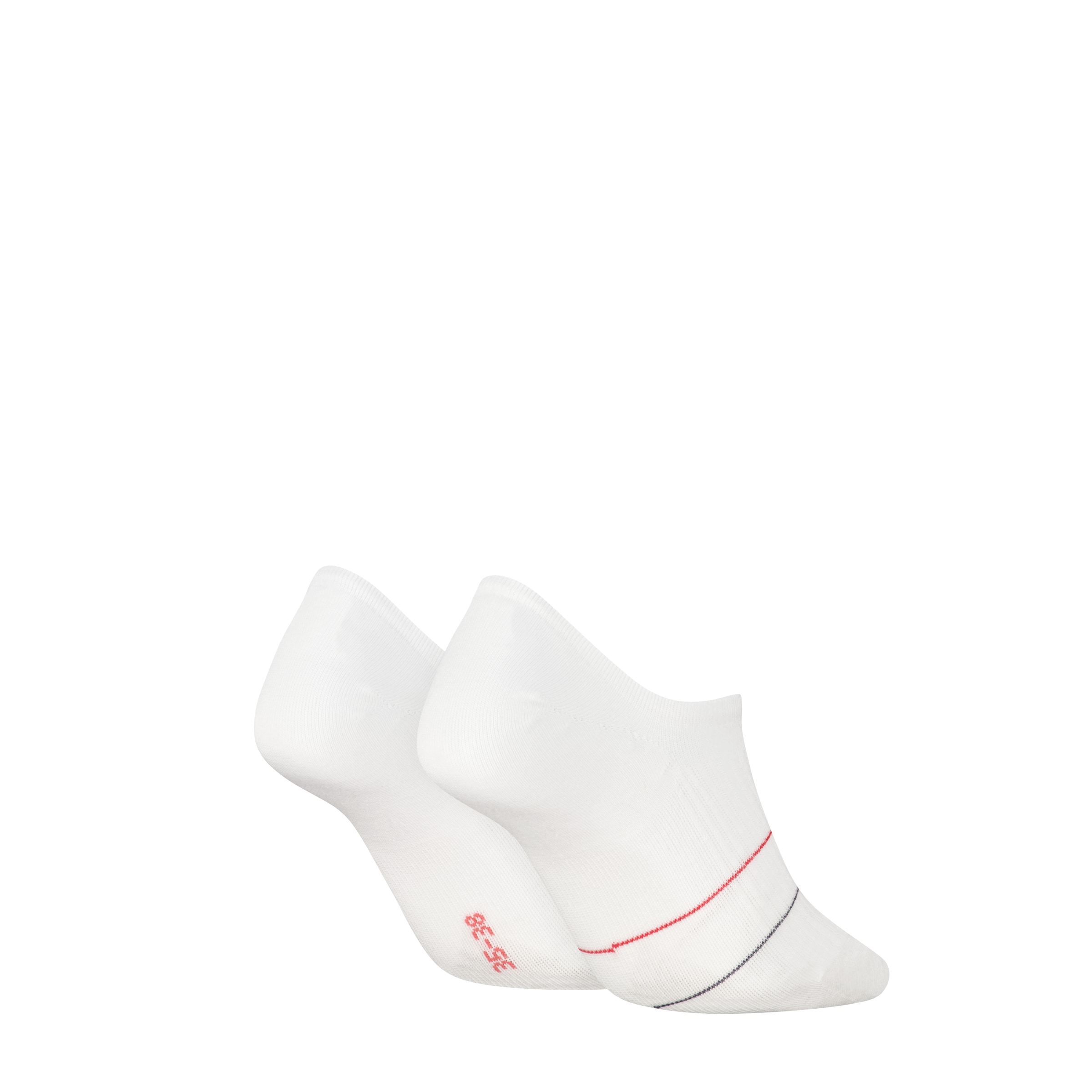 Tommy Hilfiger Füsslinge »TH WOMEN FOOTIE HC 2P RIB STRIPE« 2 Paar, 