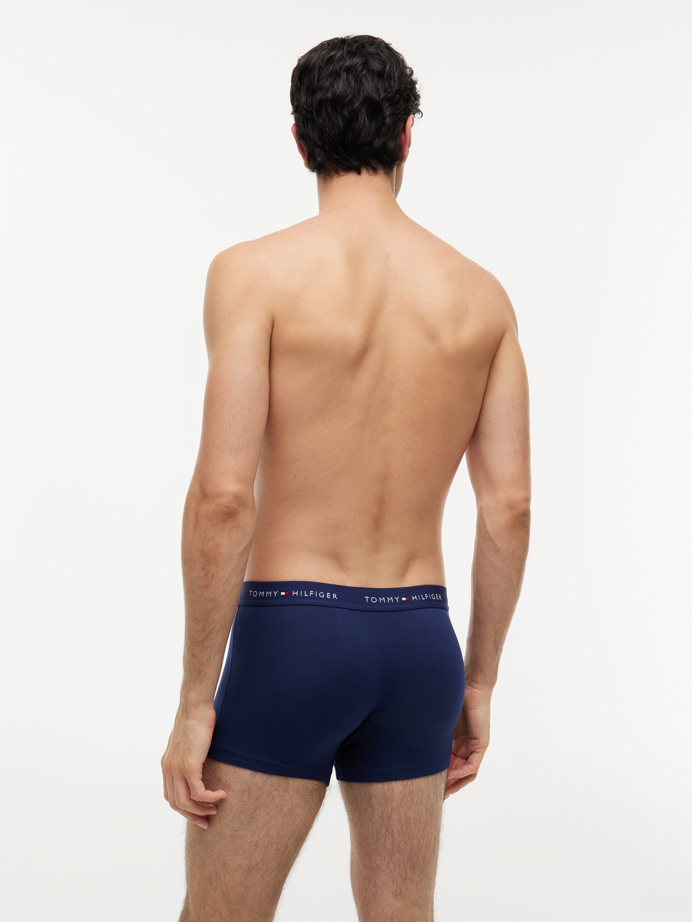 Tommy Hilfiger Underwear Trunk 3 Stk. elastischer Bund mit Logo