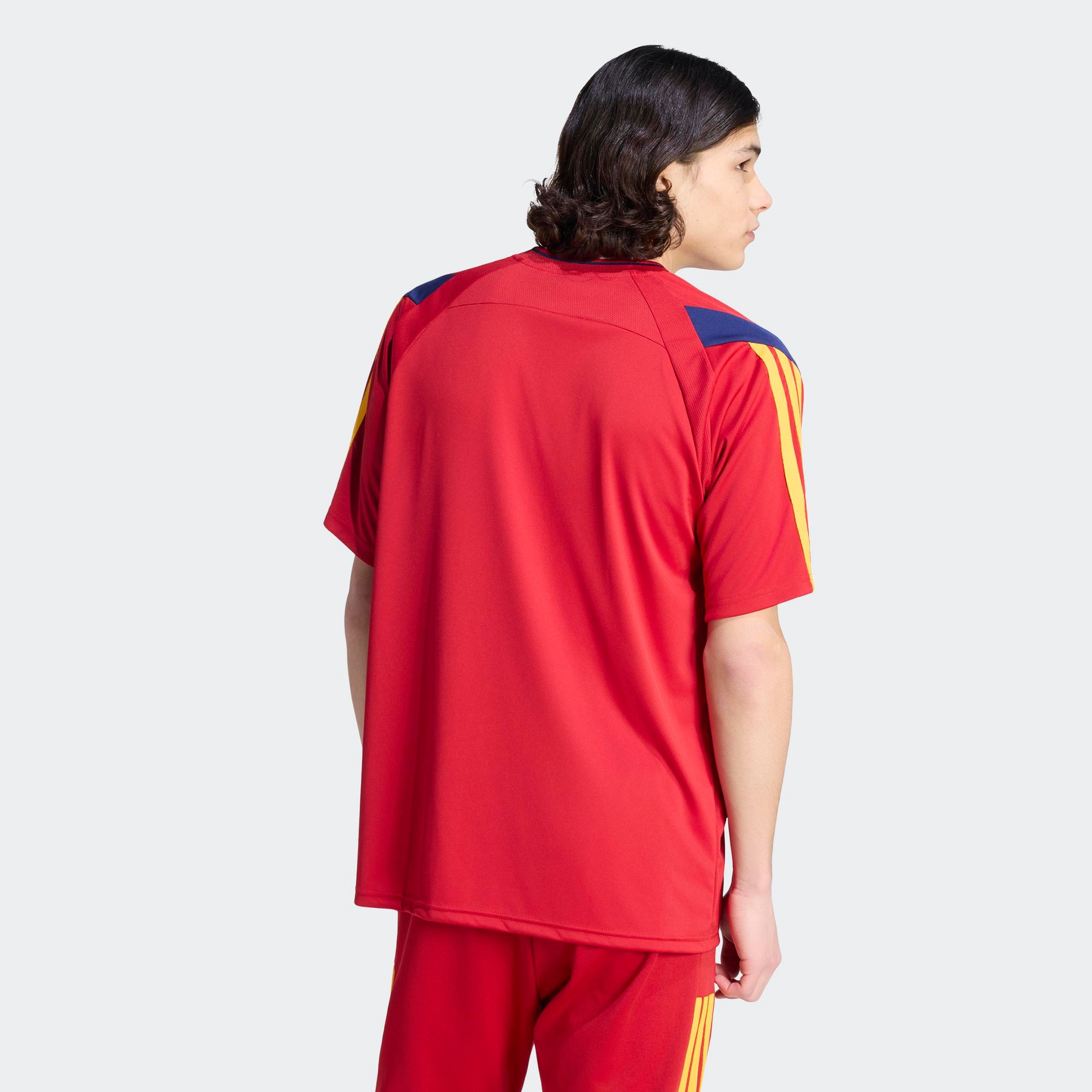 adidas Sportswear T-shirt »HOUSE OF TIRO NATIONS PACK TRIKOT« avec fermeture éclair, coupe normale, ourlet droit