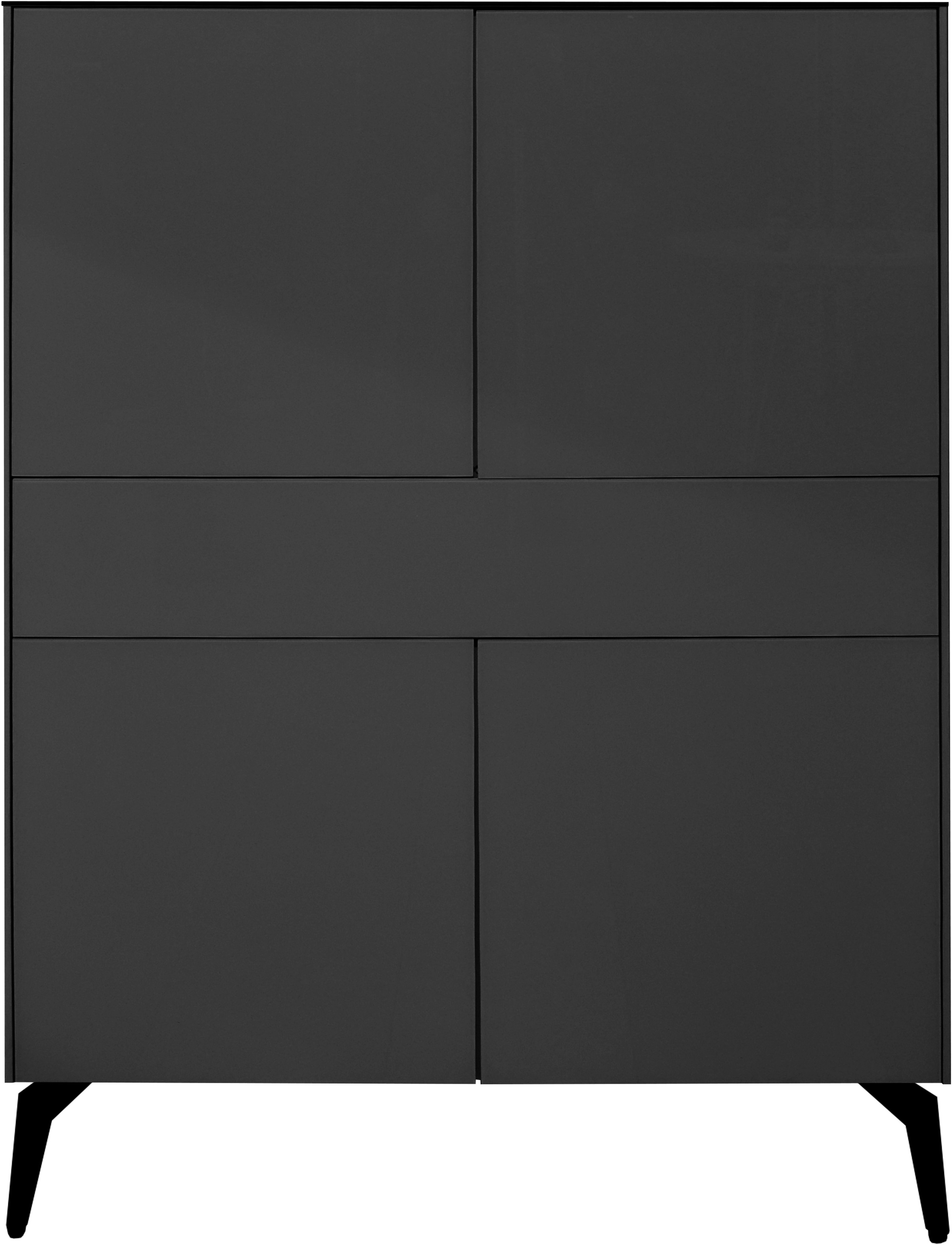 Mäusbacher Highboard »Imola TOPSELLER!« OTTOs Choice,  Mäusbacher Highboard, Breite 121 cm, mit Glasfront und Glasoberplatte