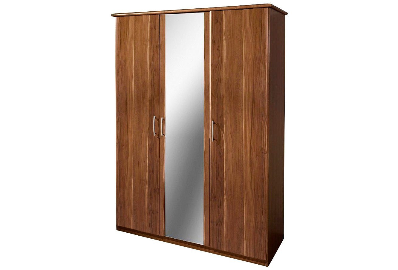 priess Kleiderschrank »Husum« mit dekorativen Kranz, wahlweise mit Schubkästen