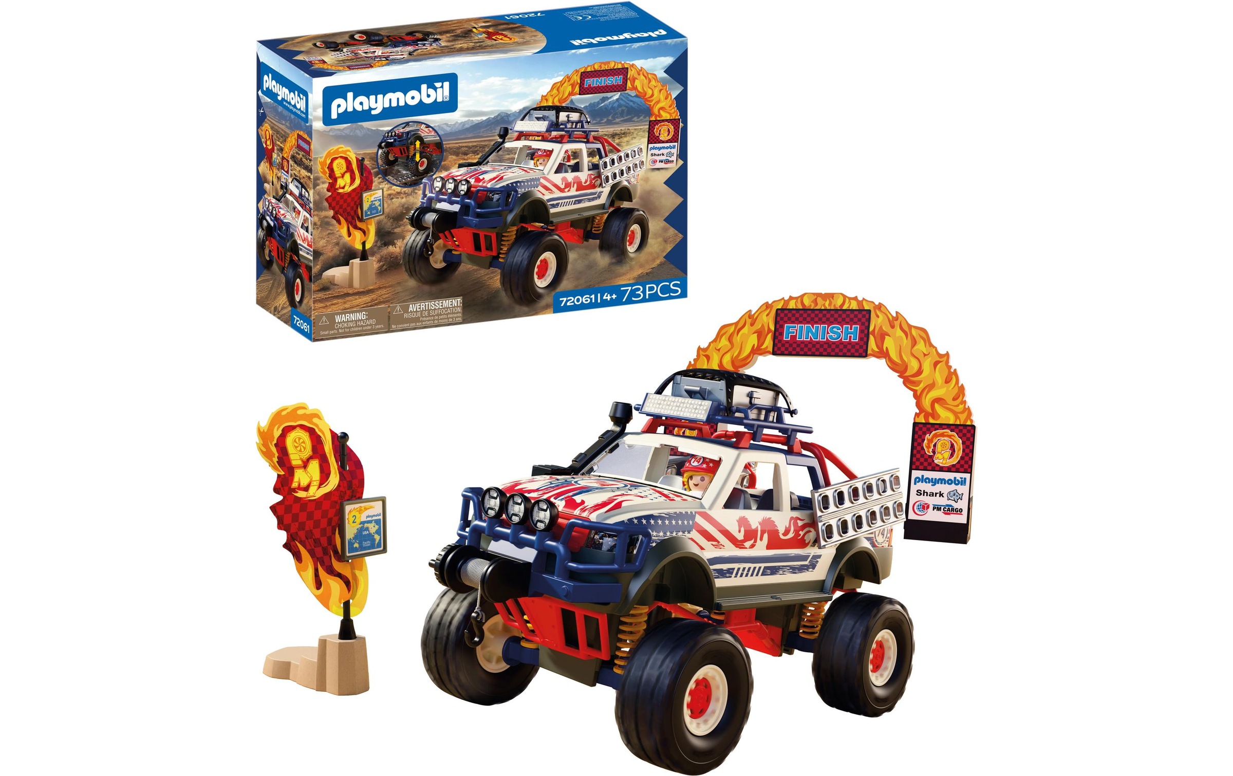 Playmobil® Konstruktions-Spielset »Offroad Truck (72061), City Action« Made in Europe