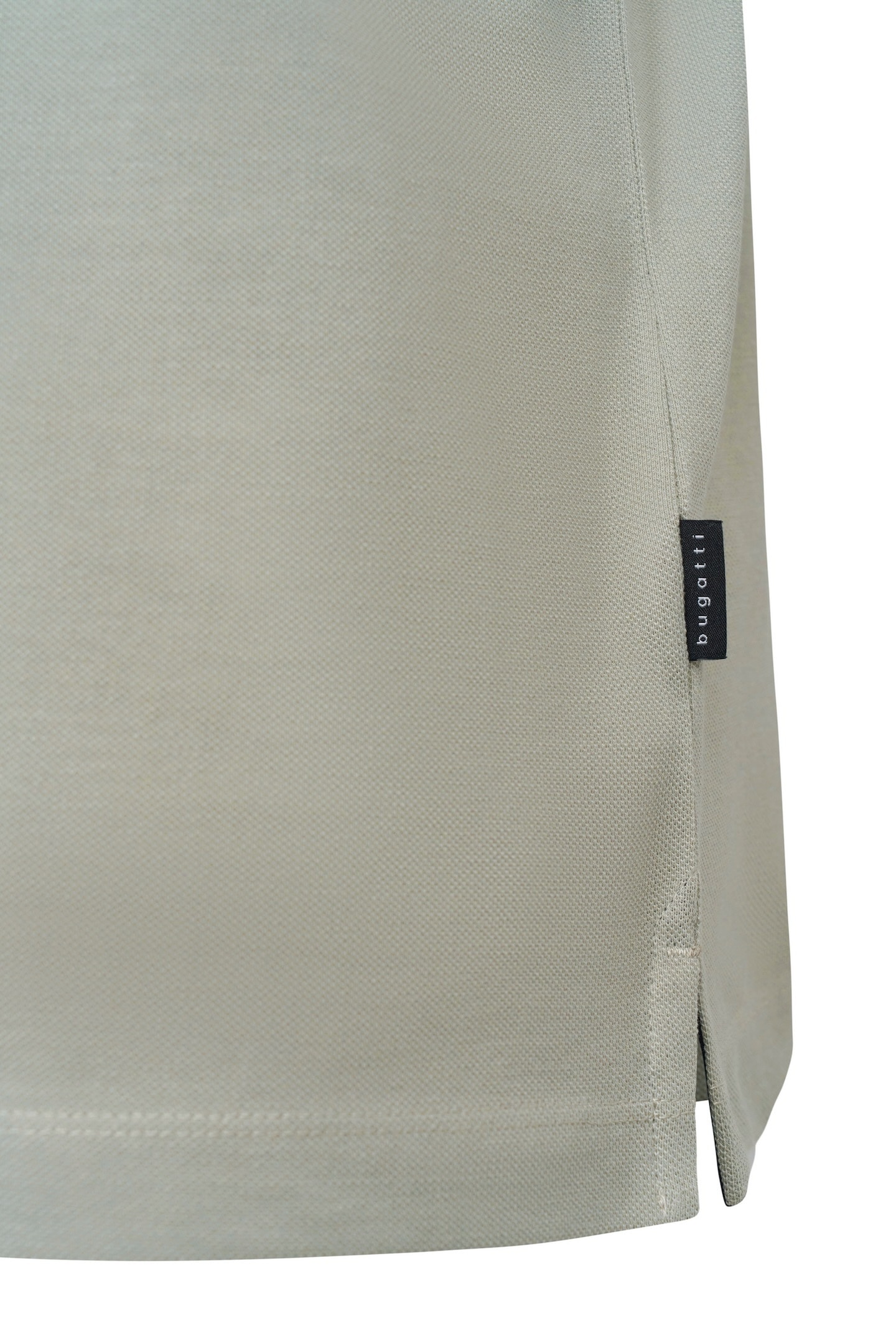 bugatti Poloshirt mit Kontraststreifen und Bruststickerei