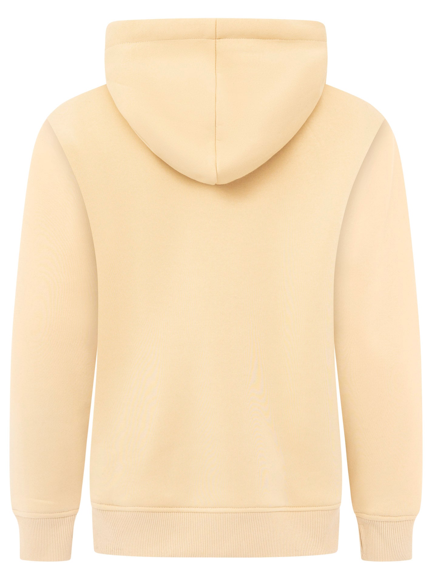Zwillingsherz Hoodie »"LOVE"«, Kapuzeninnenseite mit Leomuster, grosser Print, Kängurutasche
