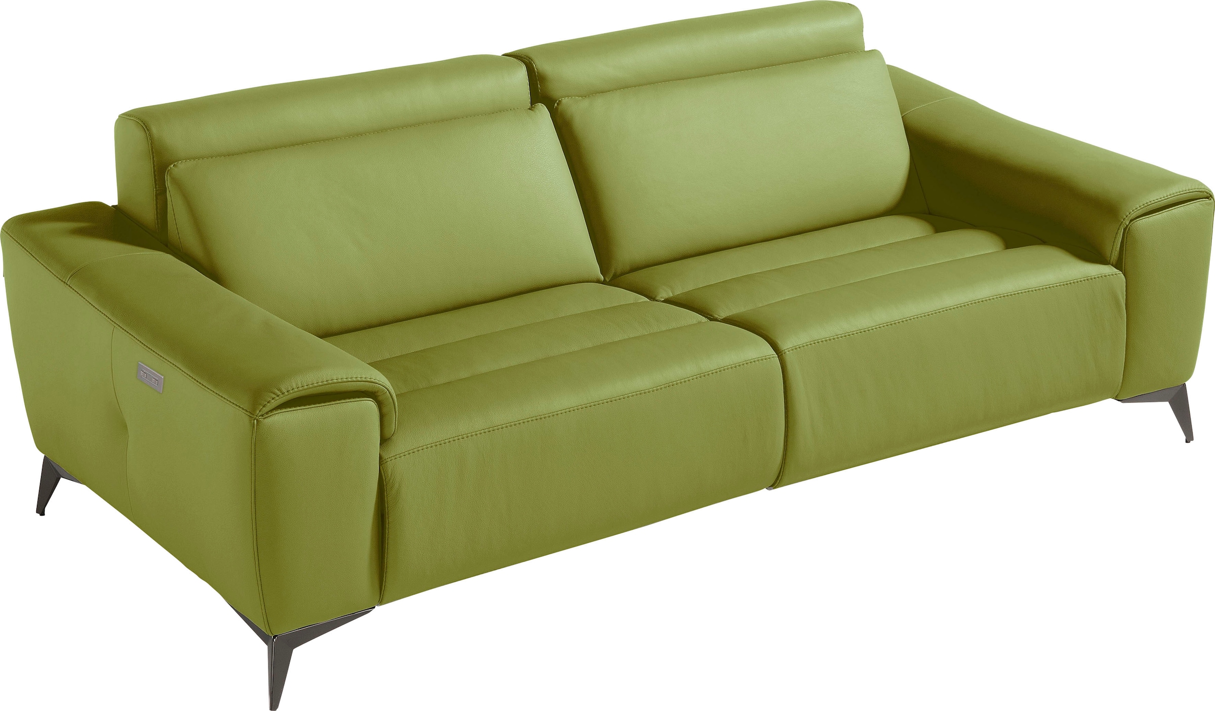 Egoitaliano 2,5-Sitzer »Suzette, Designsofa mit elektrischen Komfortfunktionen, edel & bequem« inkl. 2 elektronischer Relaxfunktionen, Rücken- und Fussteilfunktion
