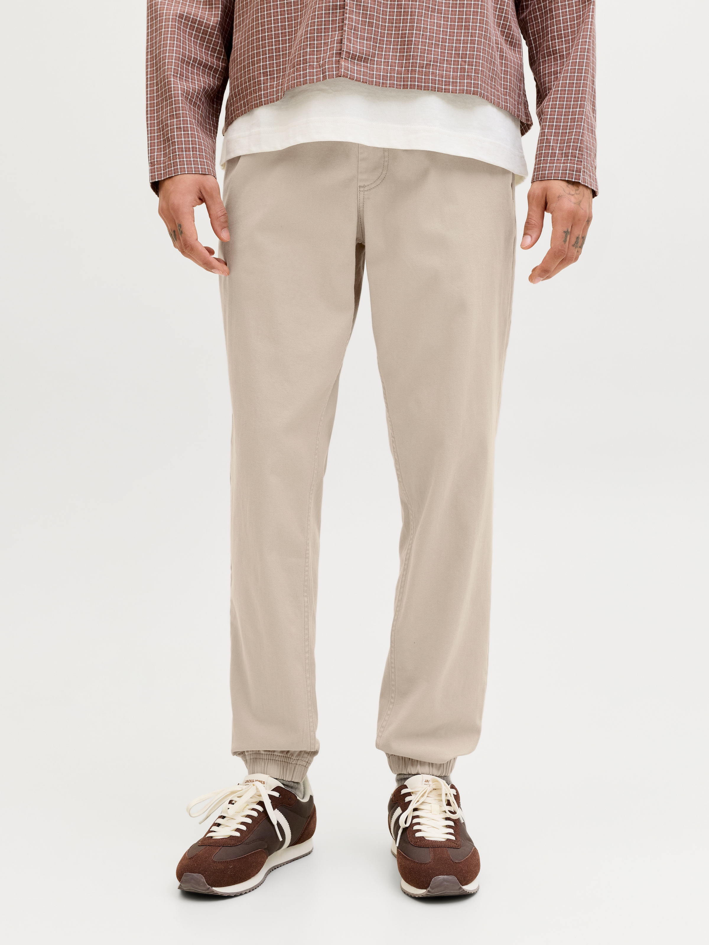 Jack & Jones Pantalon à enfiler »JPSTGORDON DYLAN JOGGER«  Mélange de coton, coupe regular